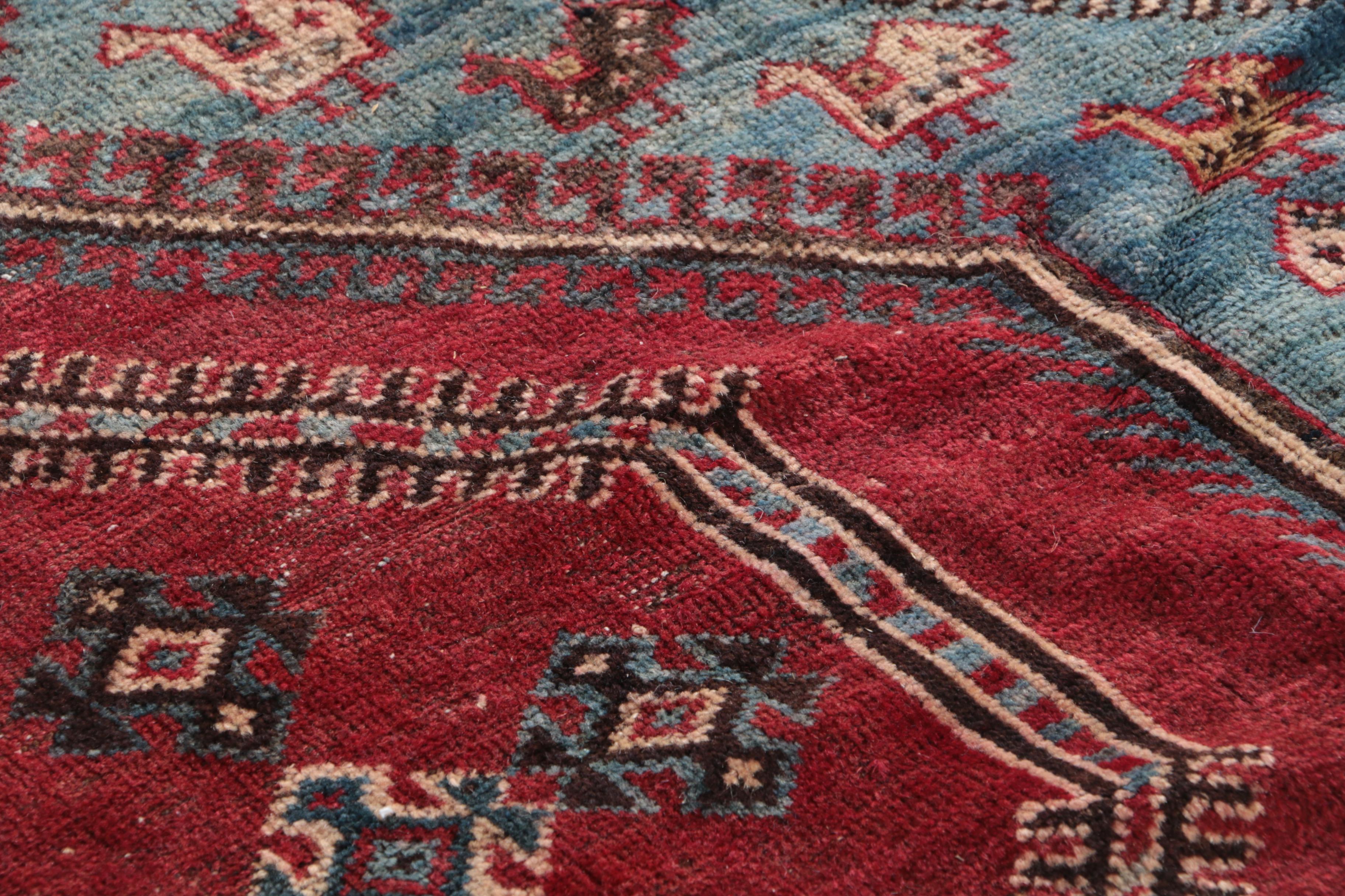 Hand-Knotted Persian Luri Tribal Area Rug