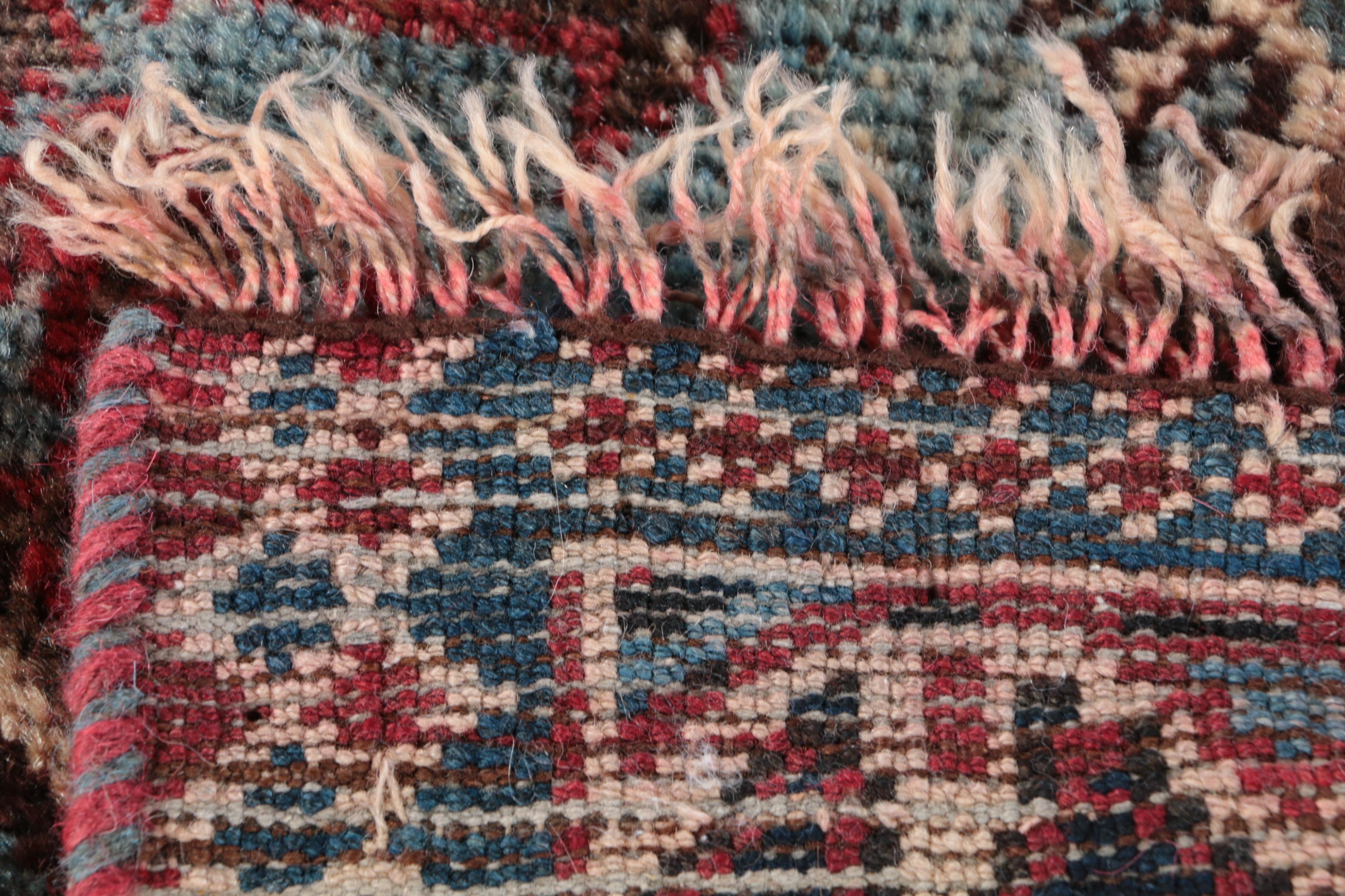 Hand-Knotted Persian Luri Tribal Area Rug
