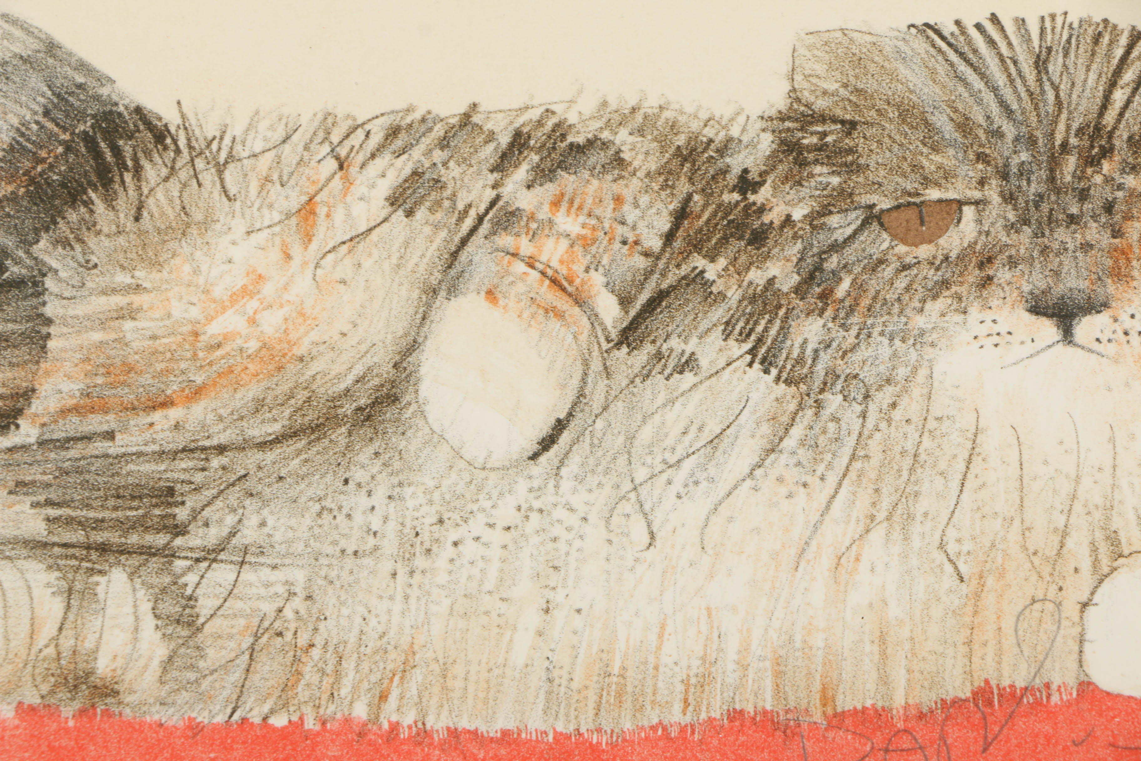 Limited Edition Embellished Lithograph