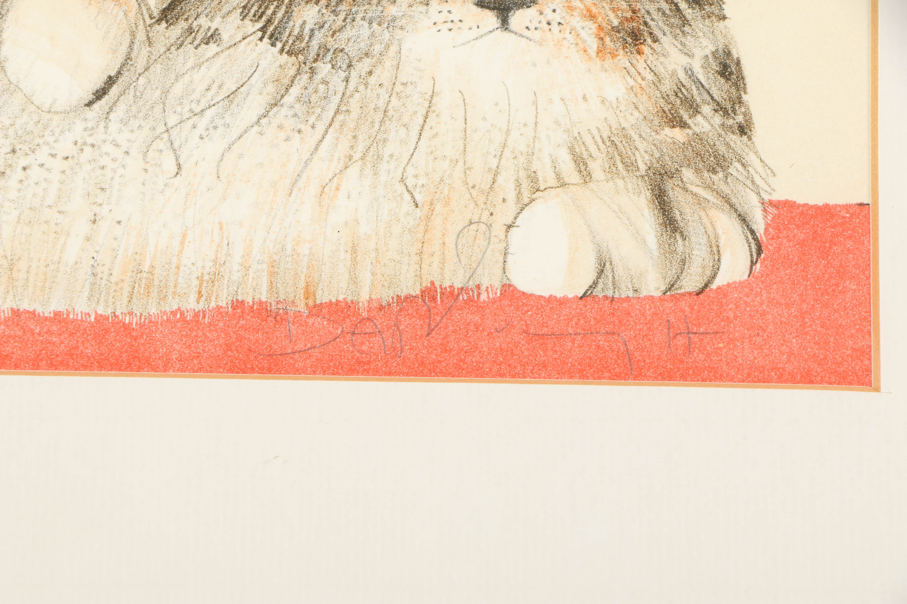 Limited Edition Embellished Lithograph