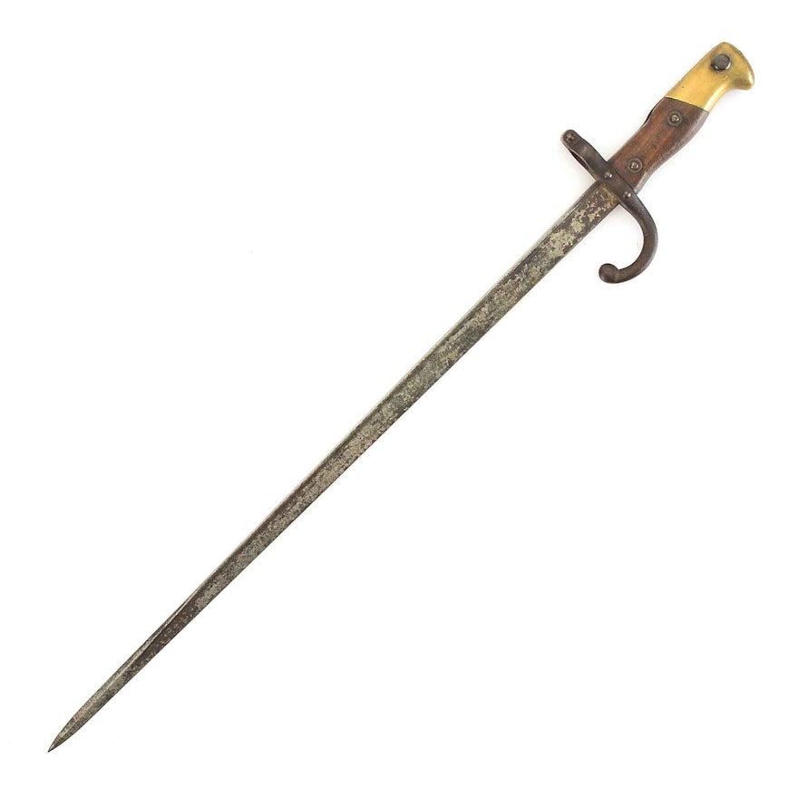 Antique French Model 1874 Gras Bayonet