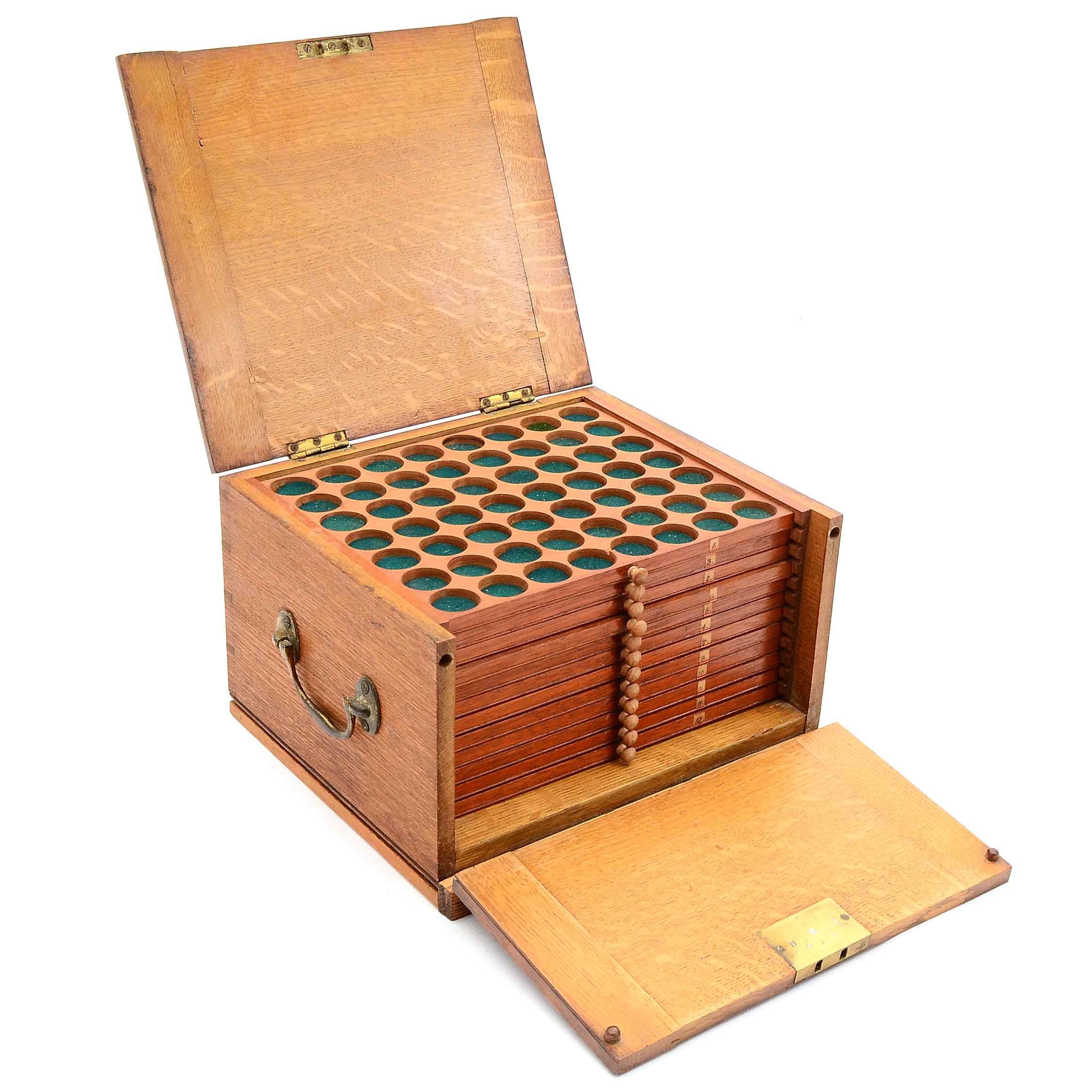 Antique Coin Collector's Box