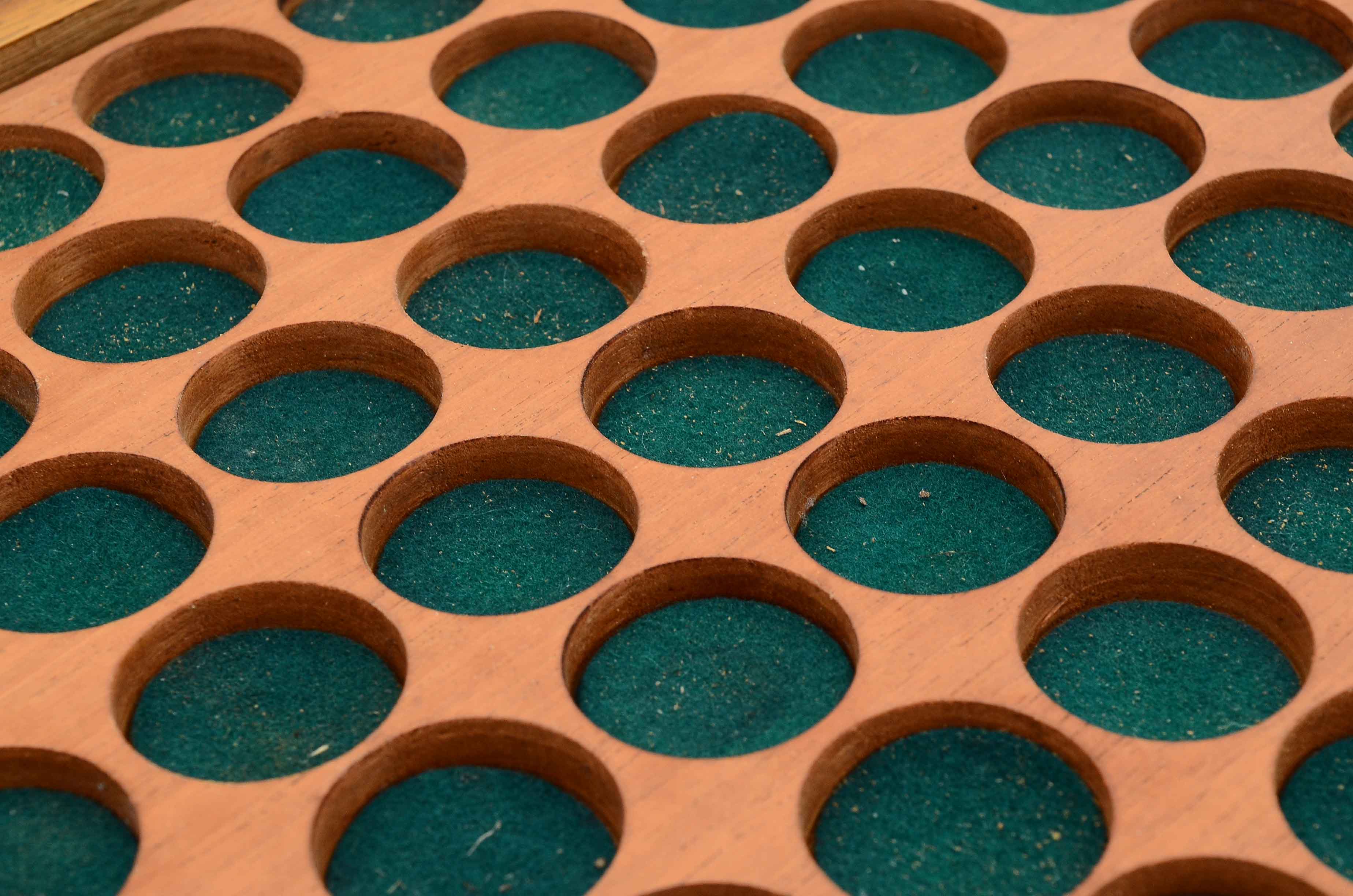 Antique Coin Collector's Box