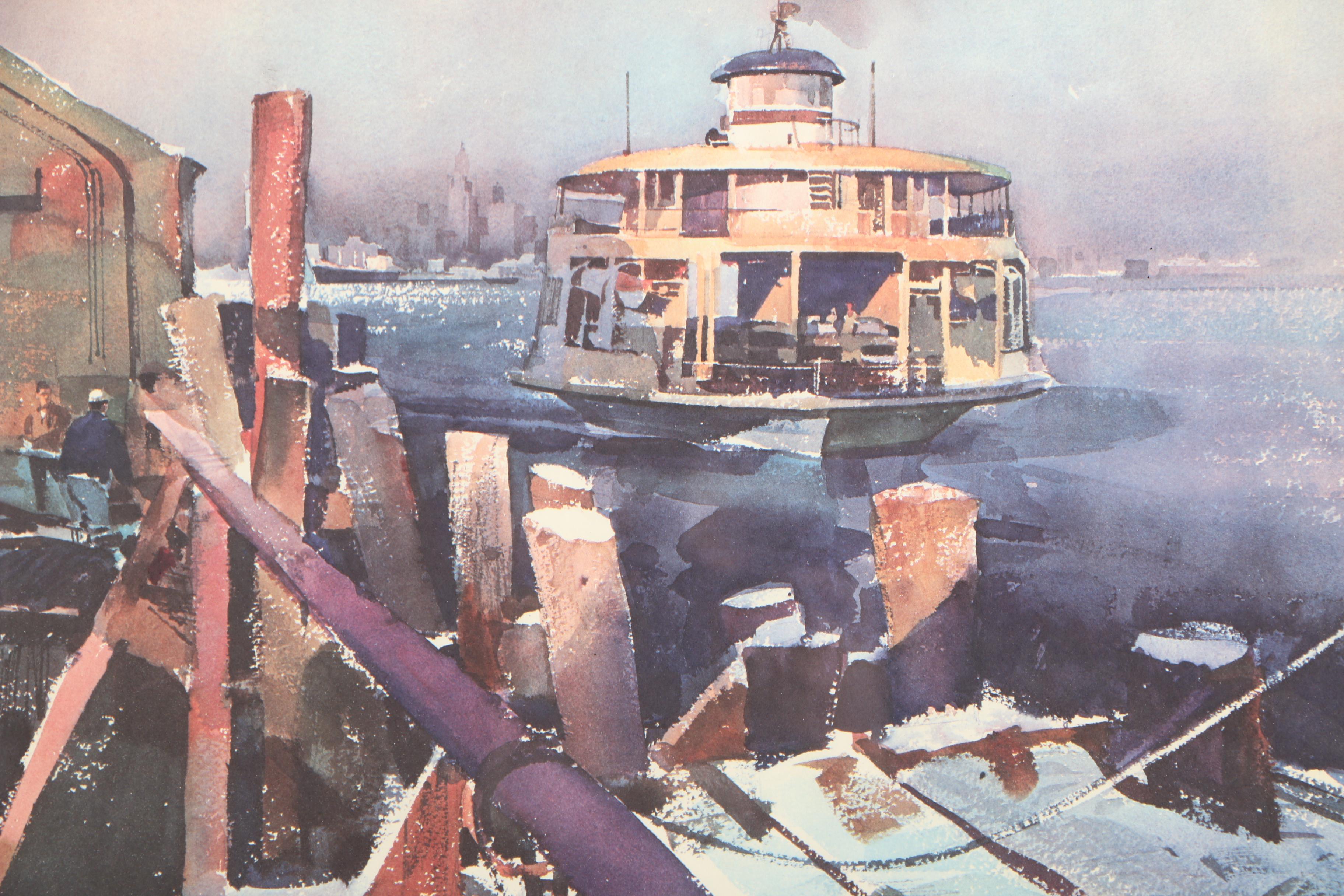 Frank Wagner Watercolor Painting