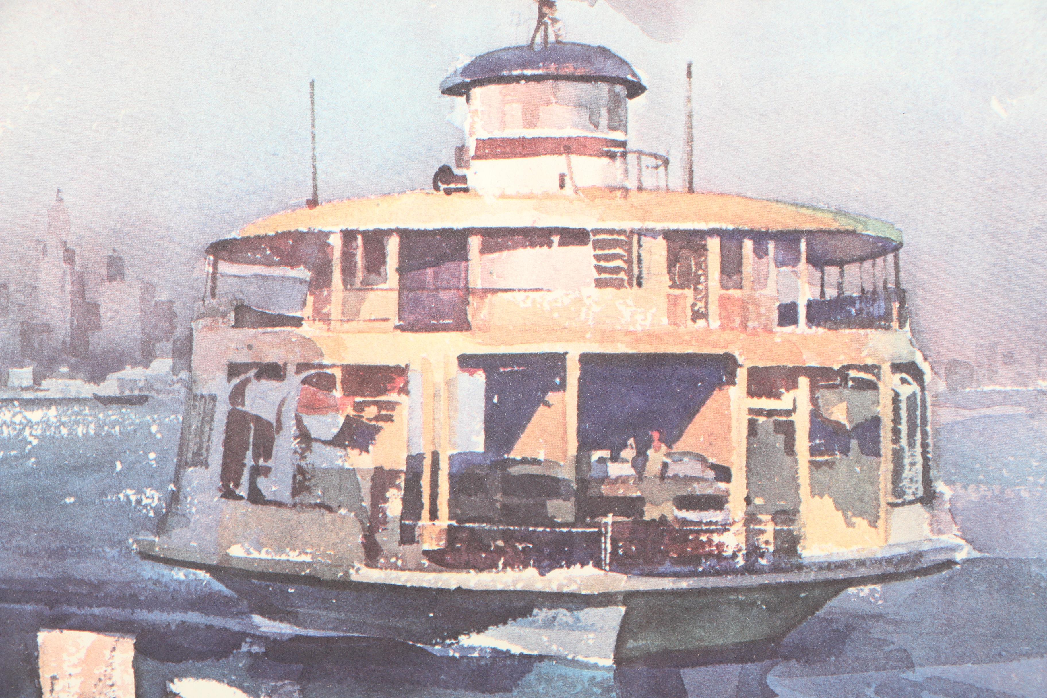 Frank Wagner Watercolor Painting