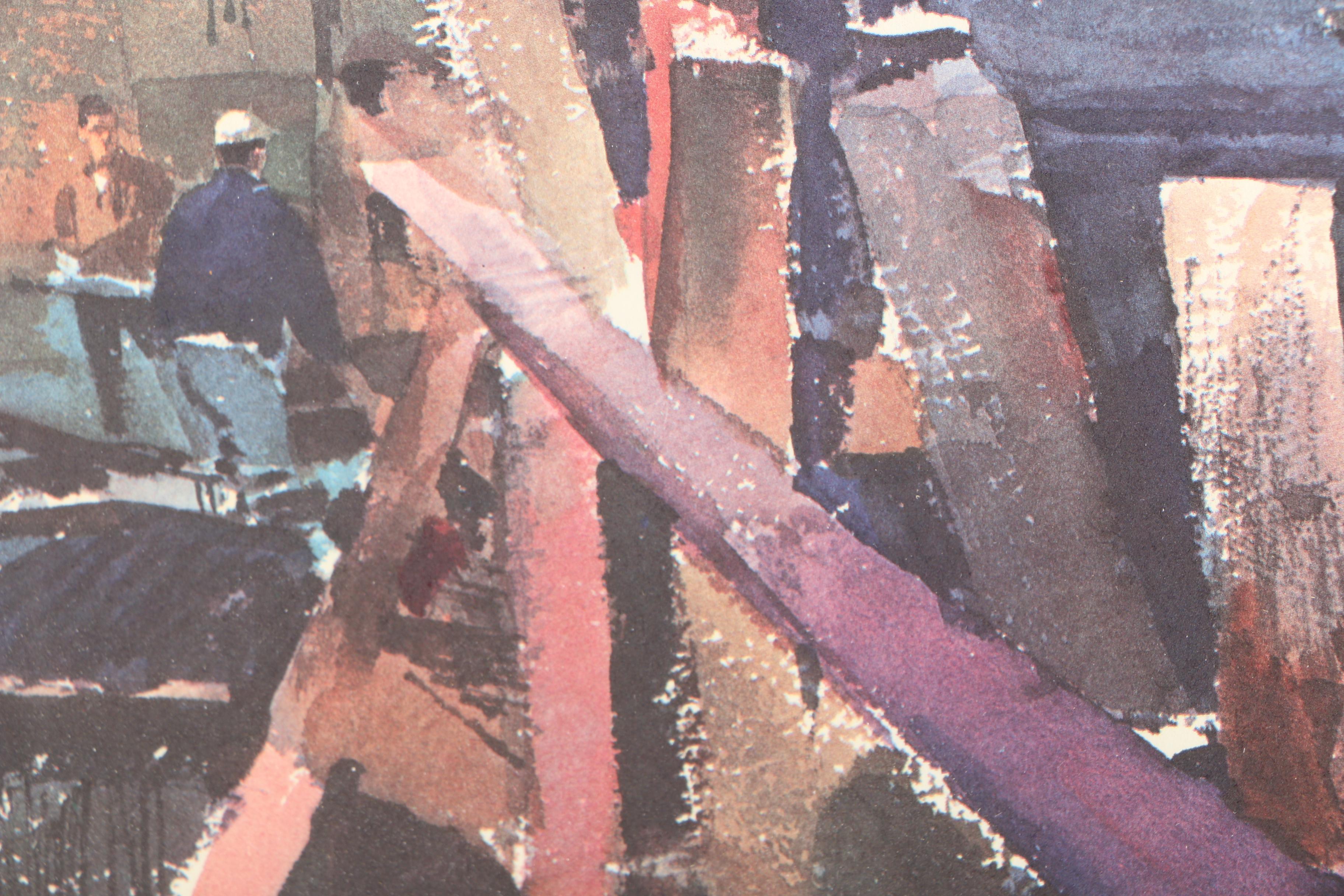 Frank Wagner Watercolor Painting