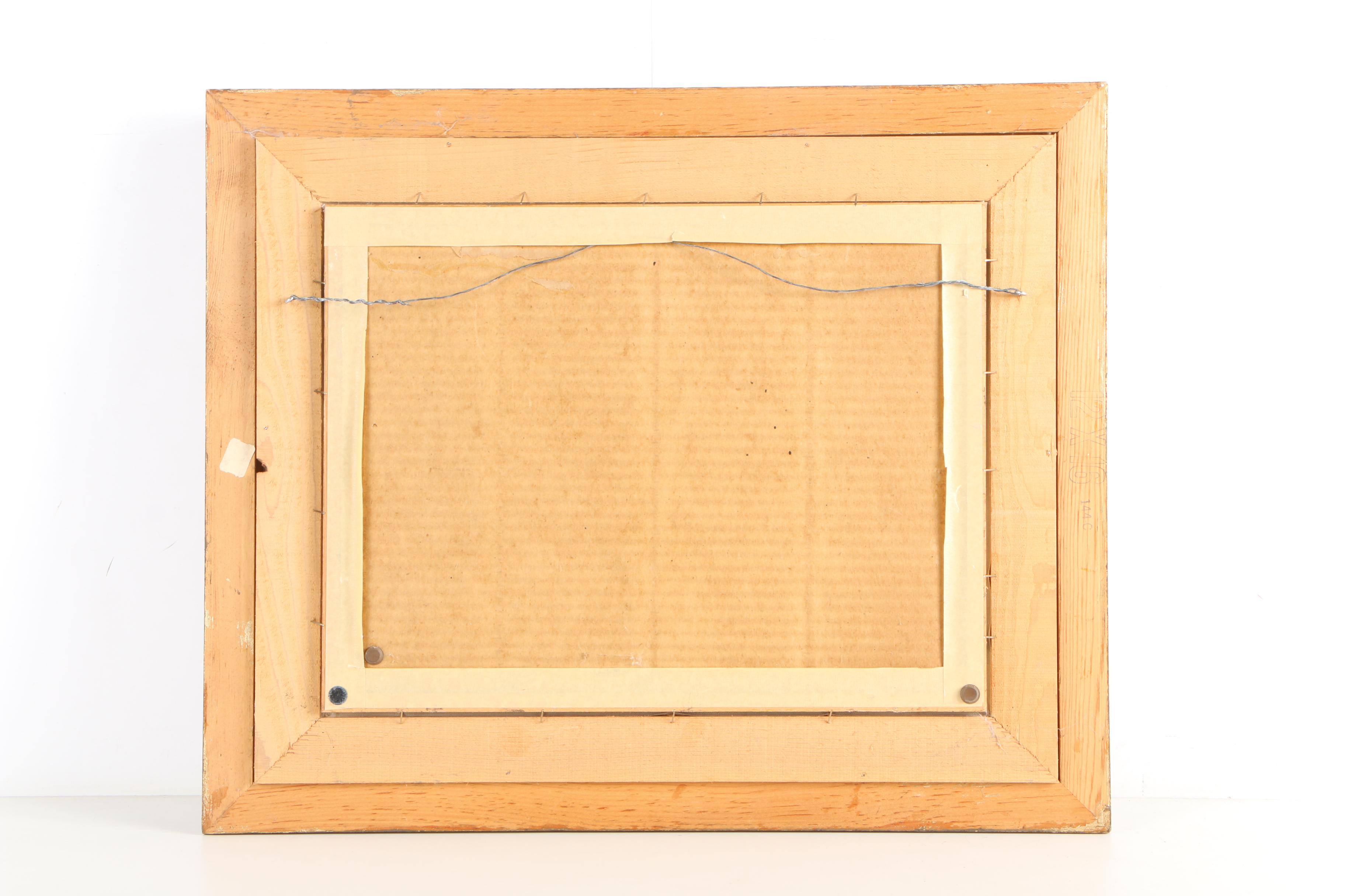 Frank Wagner Watercolor Painting