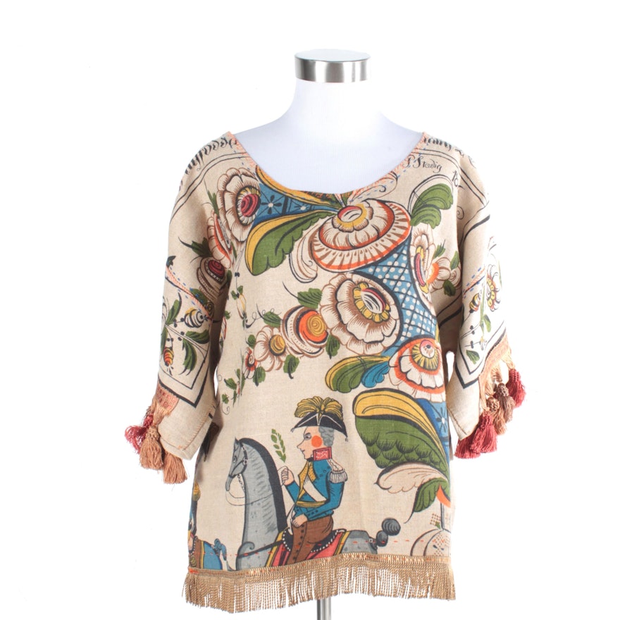Women's French Motif Pullover