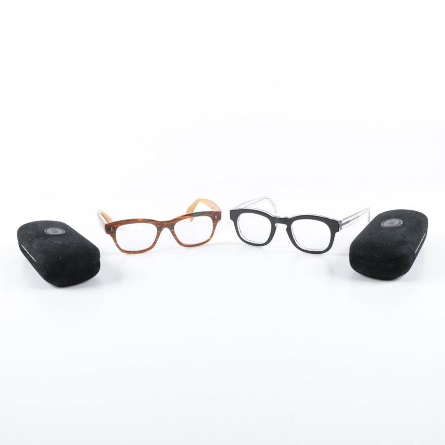 See Horn-Rimmed Eyeglasses
