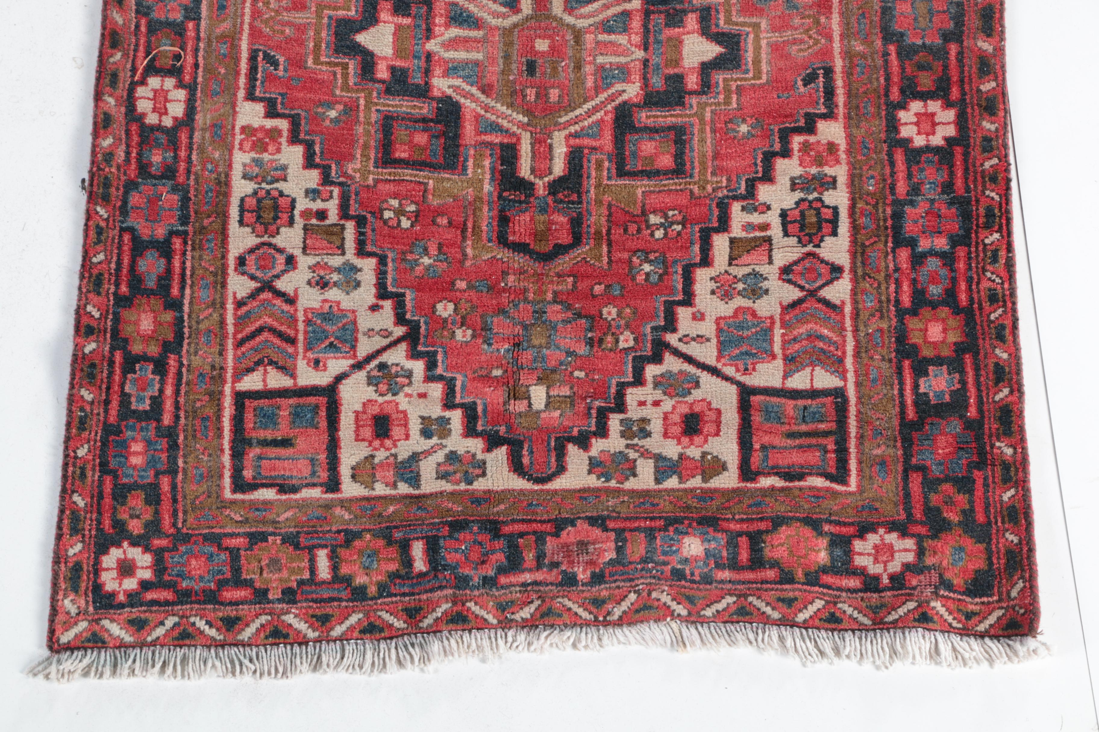 Hand-Knotted Northwest Persian Wool Carpet Runner
