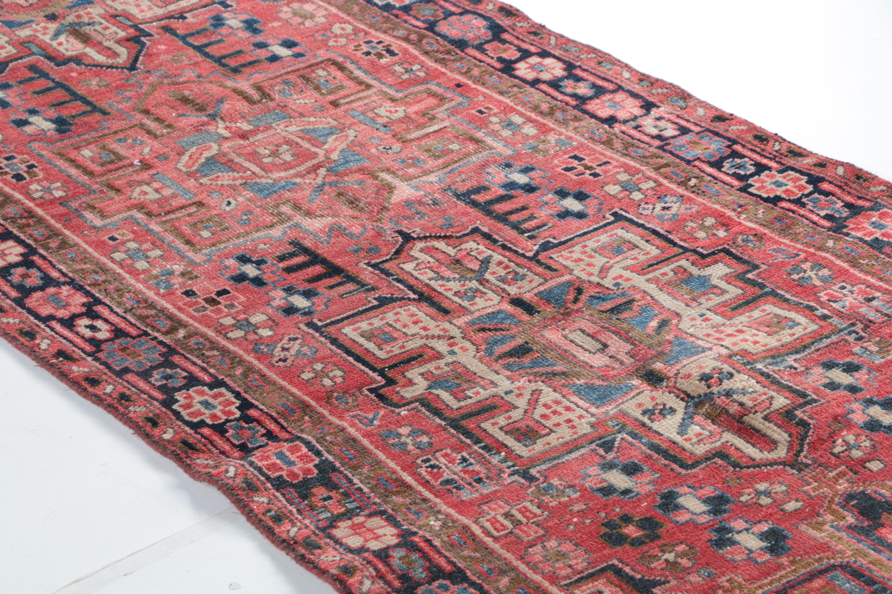 Hand-Knotted Northwest Persian Wool Carpet Runner