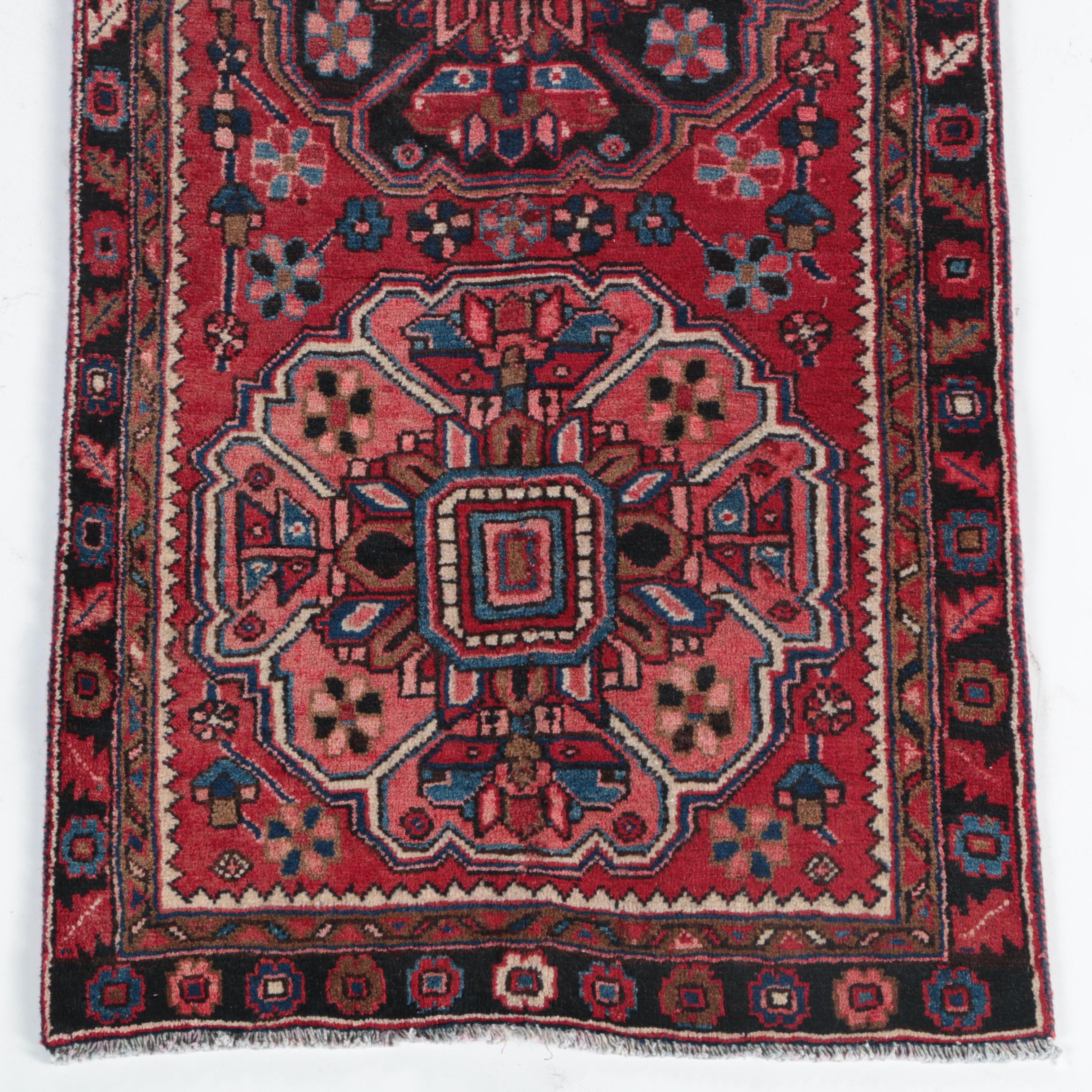 Hand-Knotted Northwest Persian Wool Carpet Runner