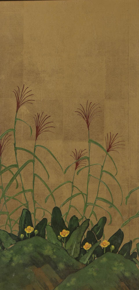 Pair of Offset Lithographs after a Japanese Folding Screen
