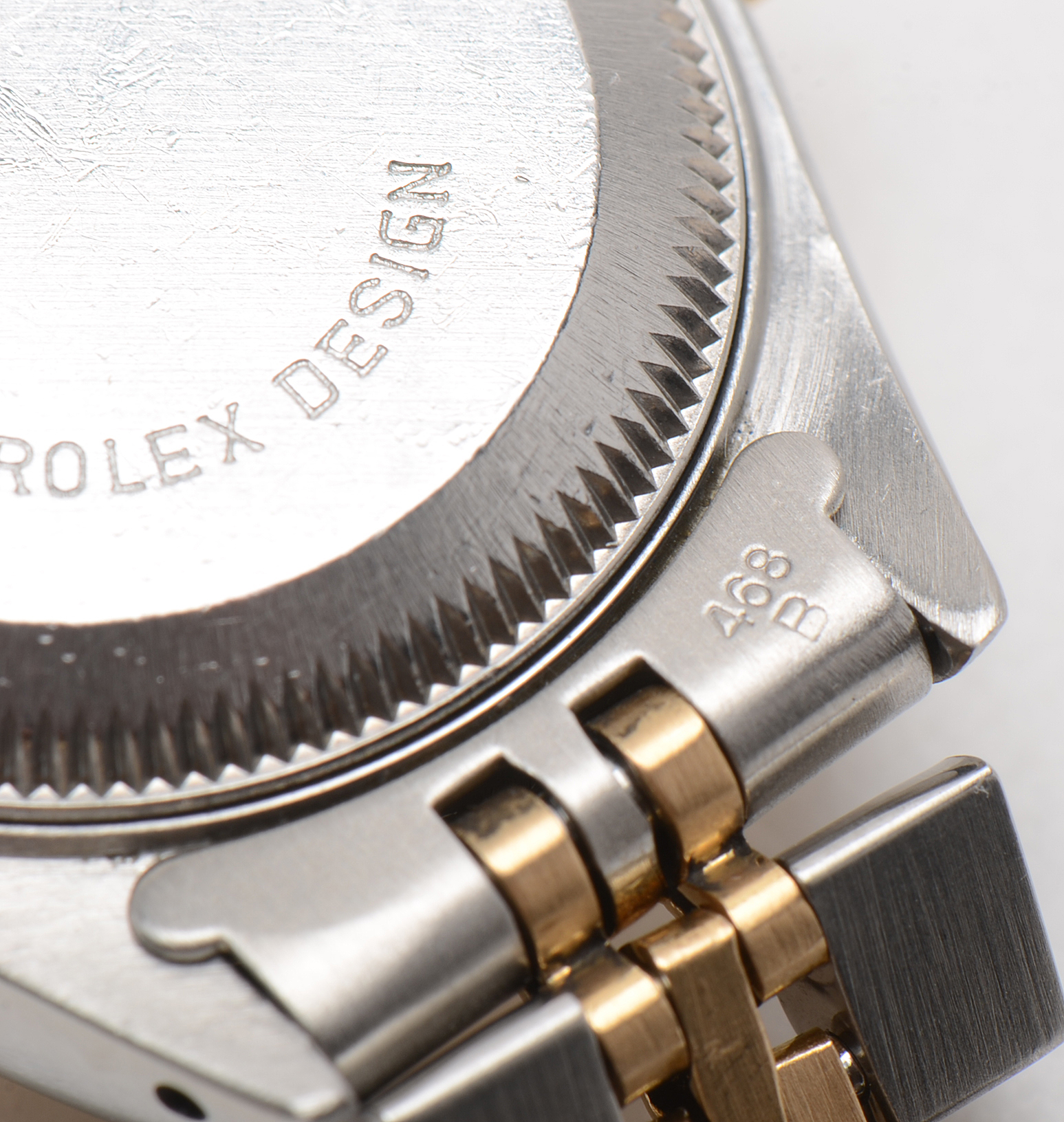 Rolex Datejust 18K Yellow Gold and Stainless Steel Factory Diamond Watch