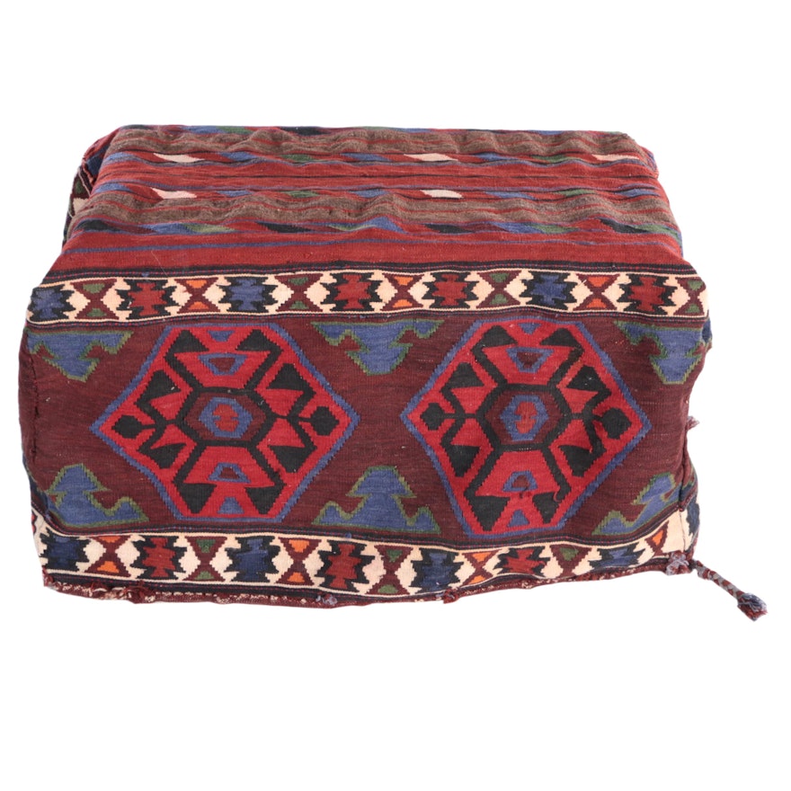 Vintage Handwoven Anatolian Mafrash/Bench Cover
