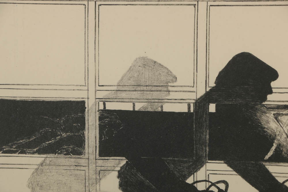 Todd Krebs Lithograph "Bi-Cycle"