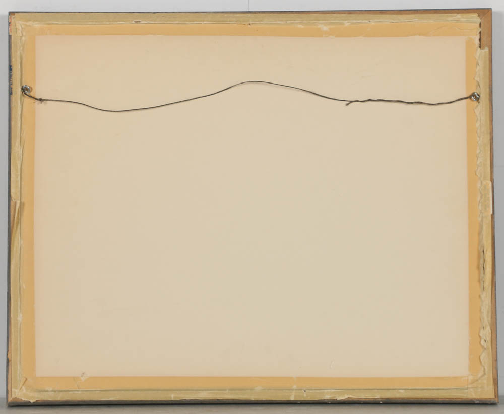 Todd Krebs Lithograph "Bi-Cycle"