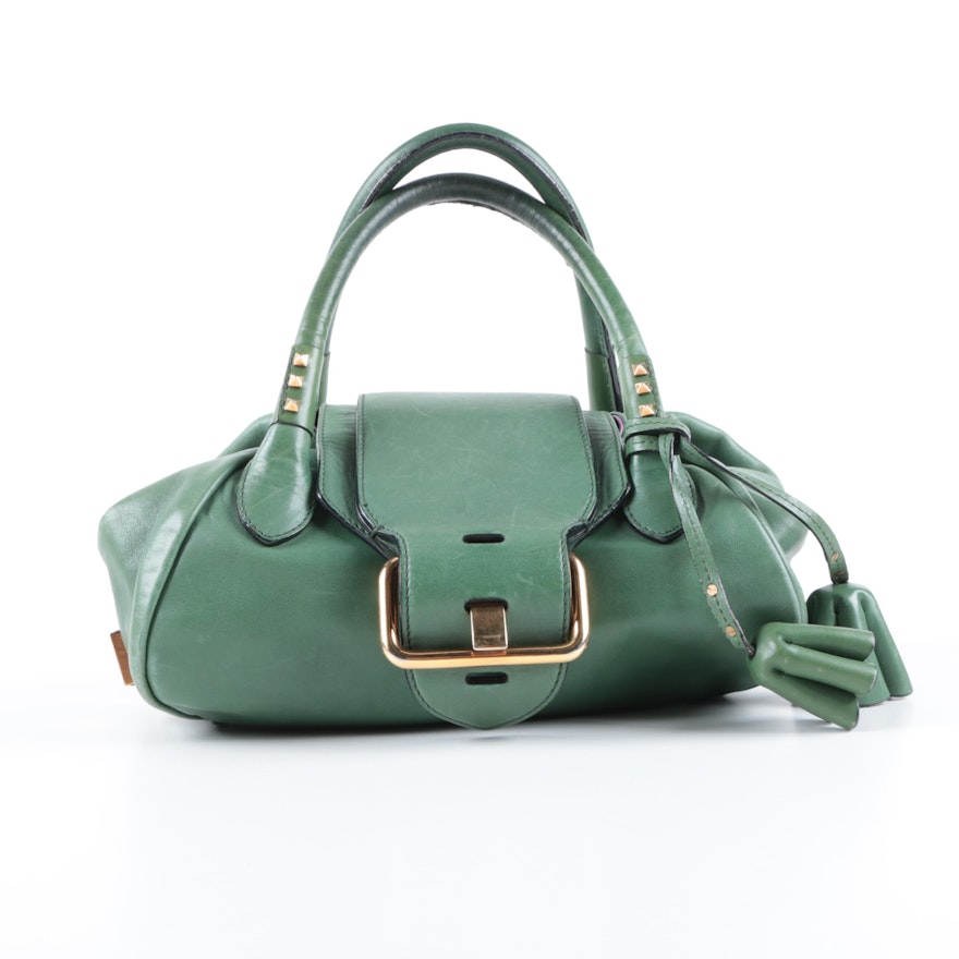 Marc Jacobs Green Leather Handbag