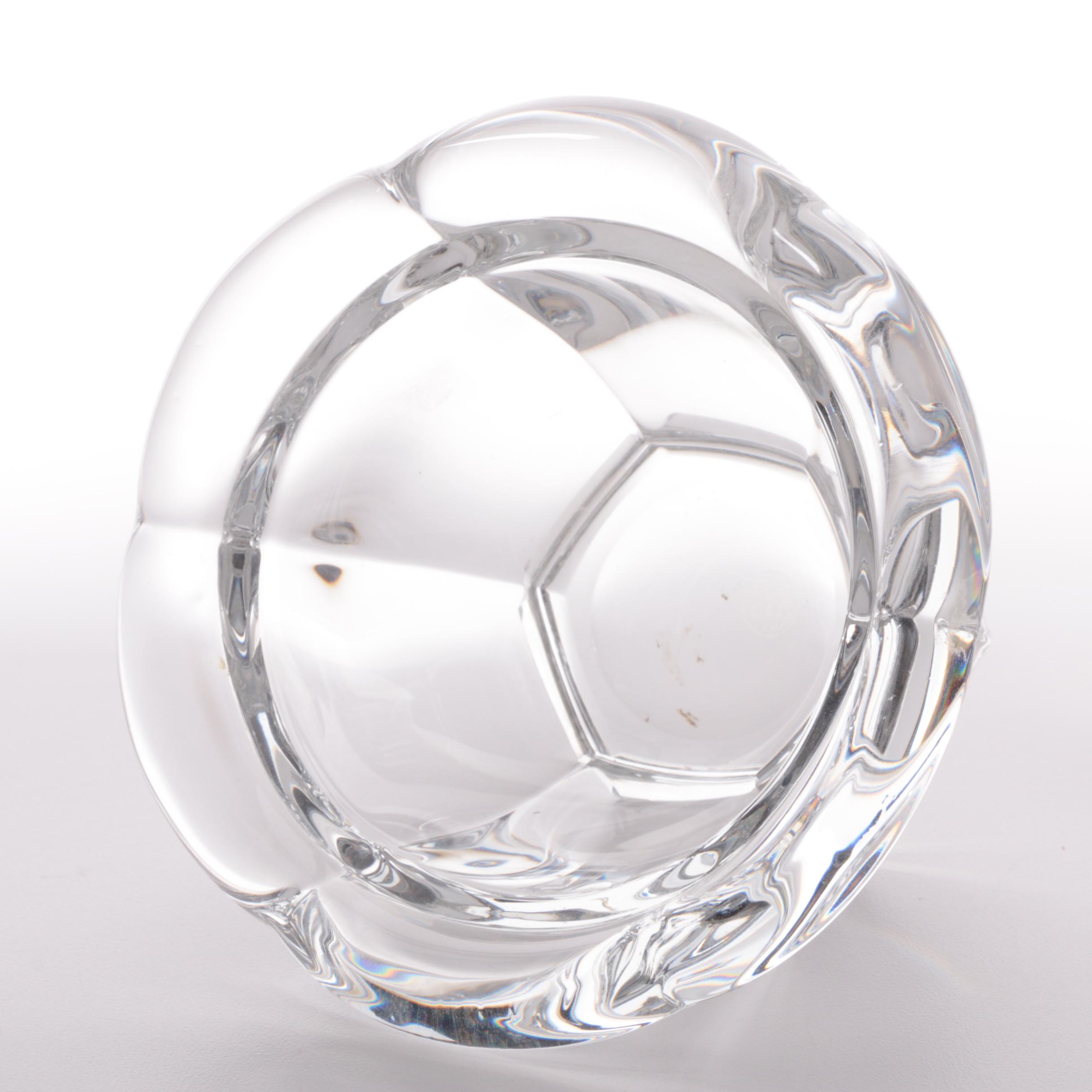 Baccarat Crystal "Missouri" Lidded Candy Dish