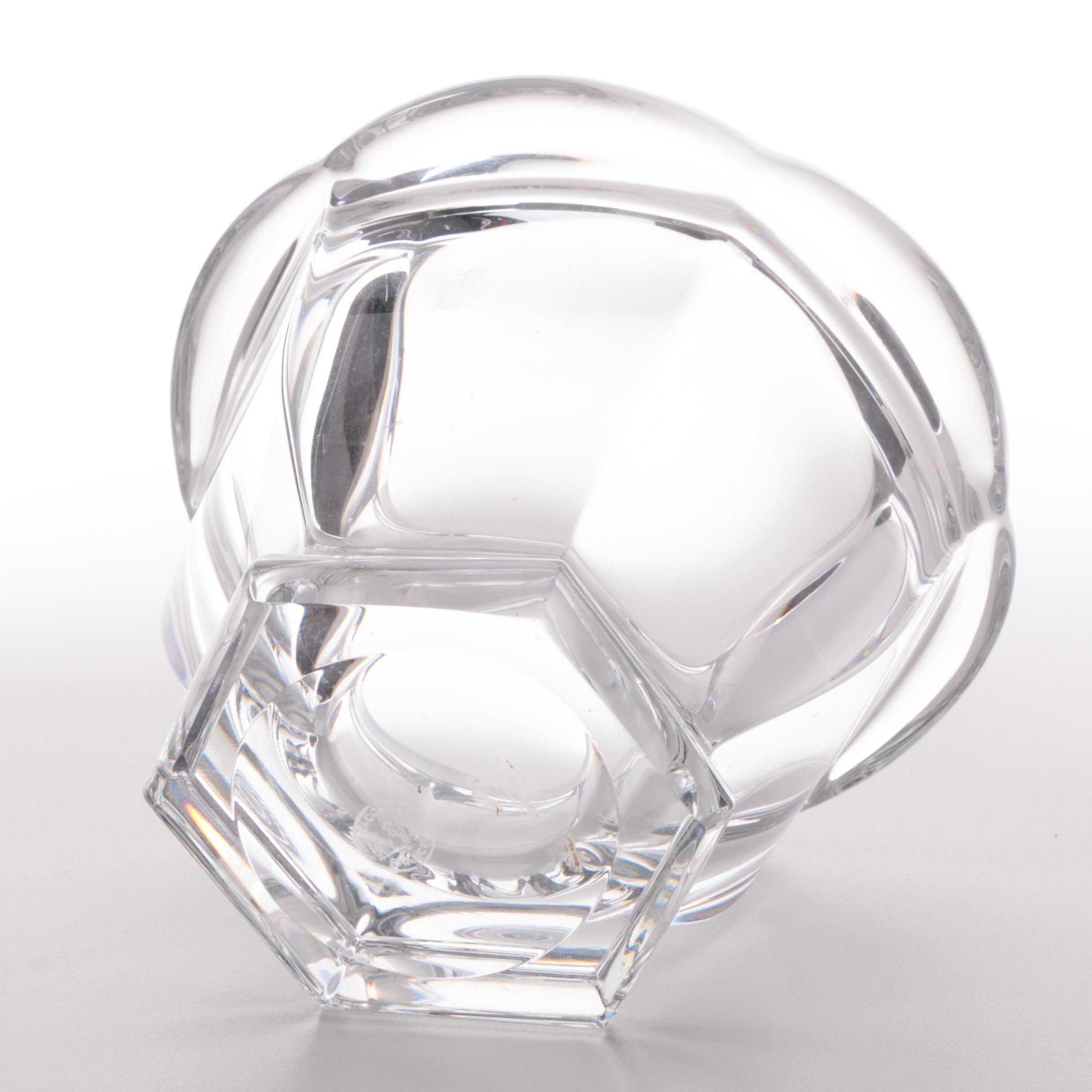 Baccarat Crystal "Missouri" Lidded Candy Dish