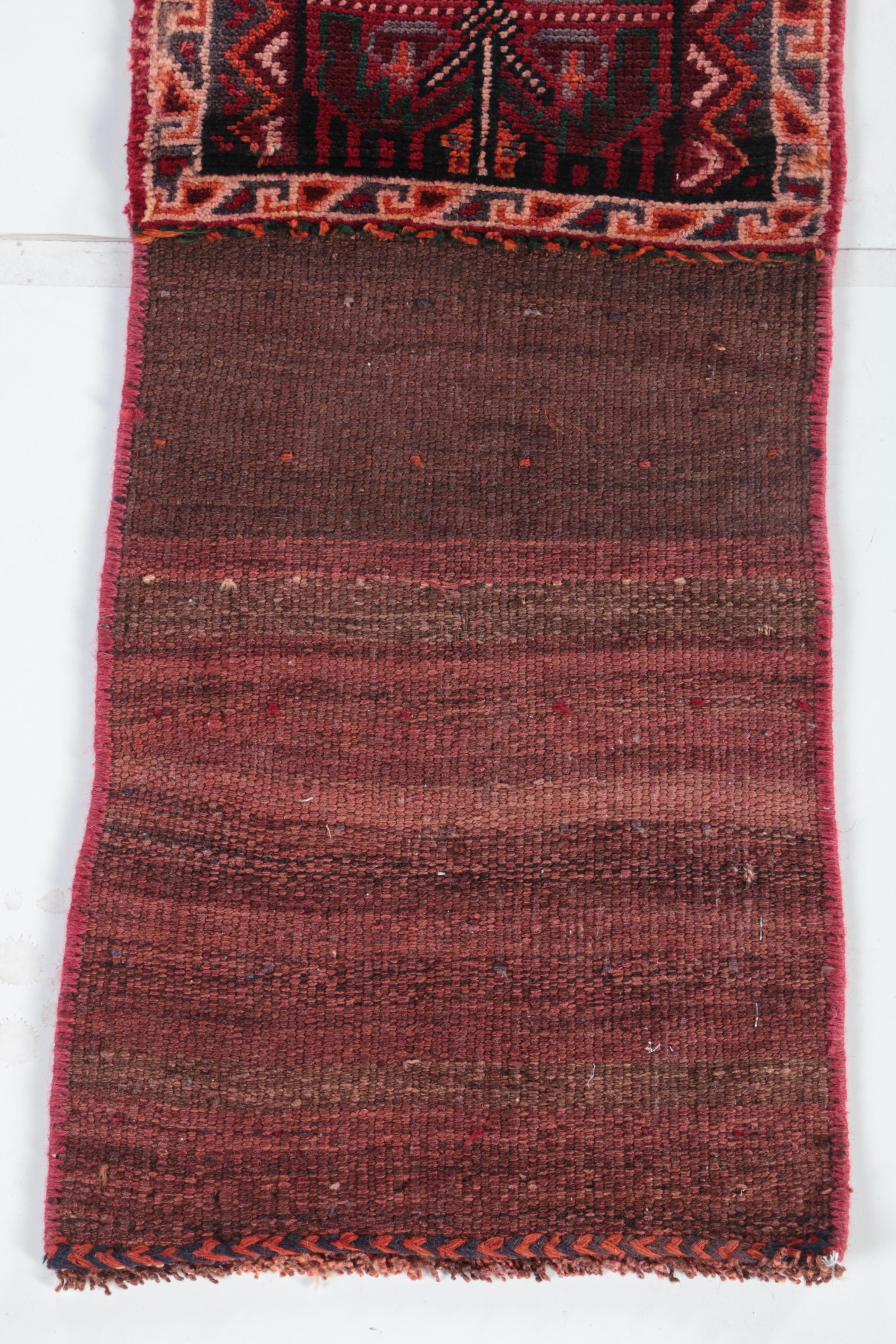 Vintage Central Asian Tribal Nomadic Storage Bag/Long Rug