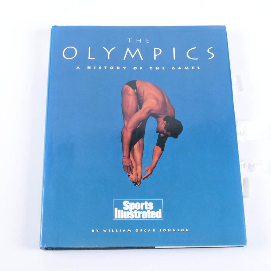 Cathy Ann Turner Autographed "The Olympics: A History of the Games"