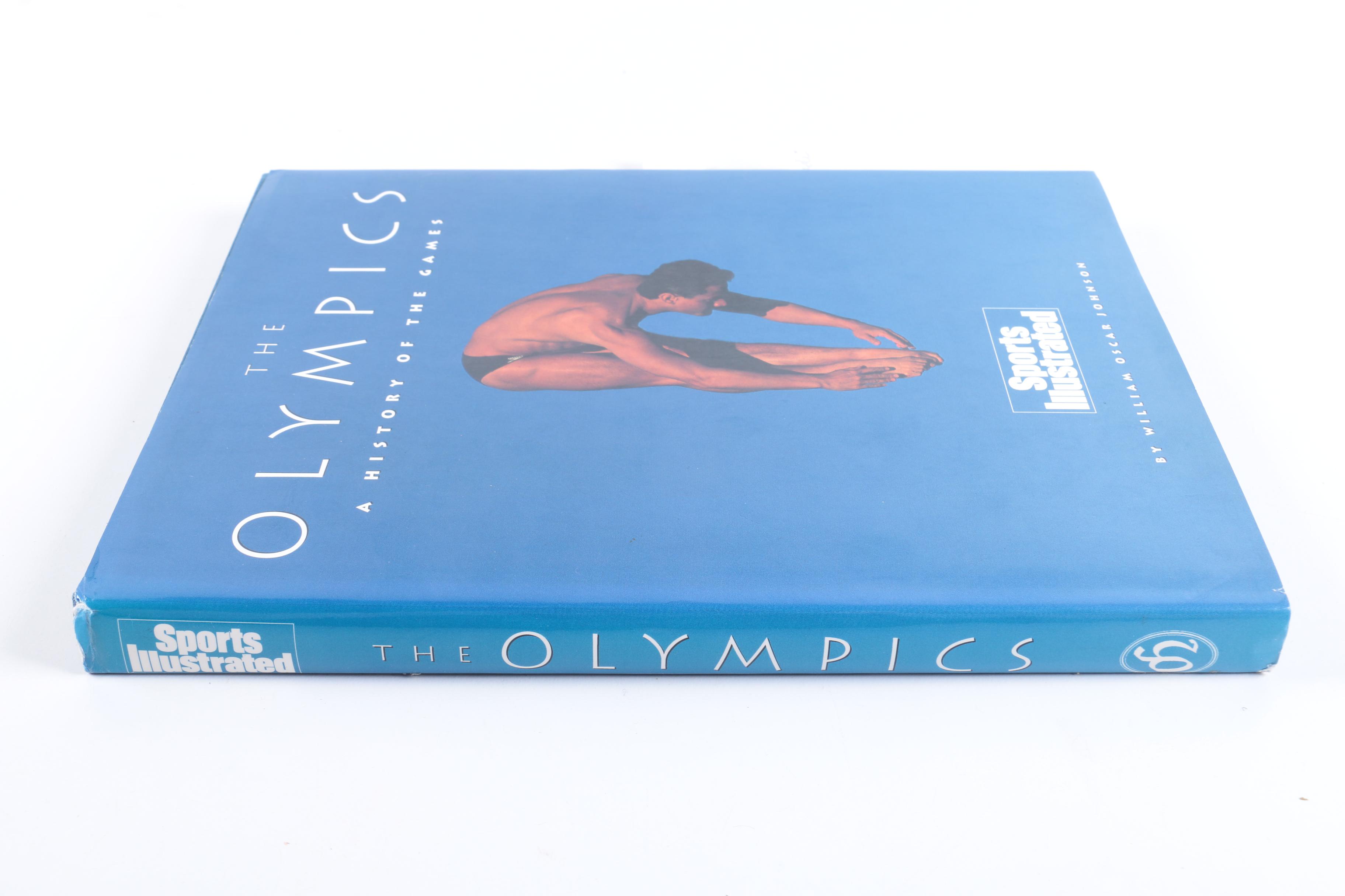 Cathy Ann Turner Autographed "The Olympics: A History of the Games"