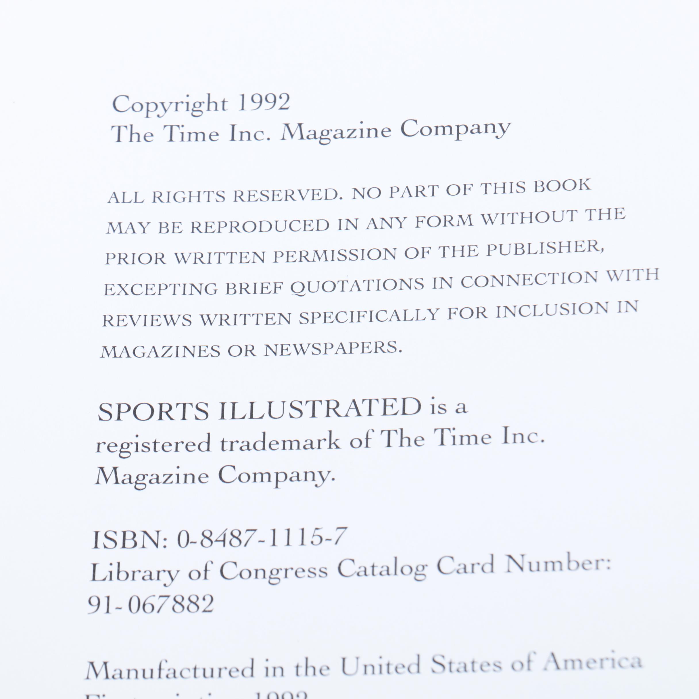 Cathy Ann Turner Autographed "The Olympics: A History of the Games"