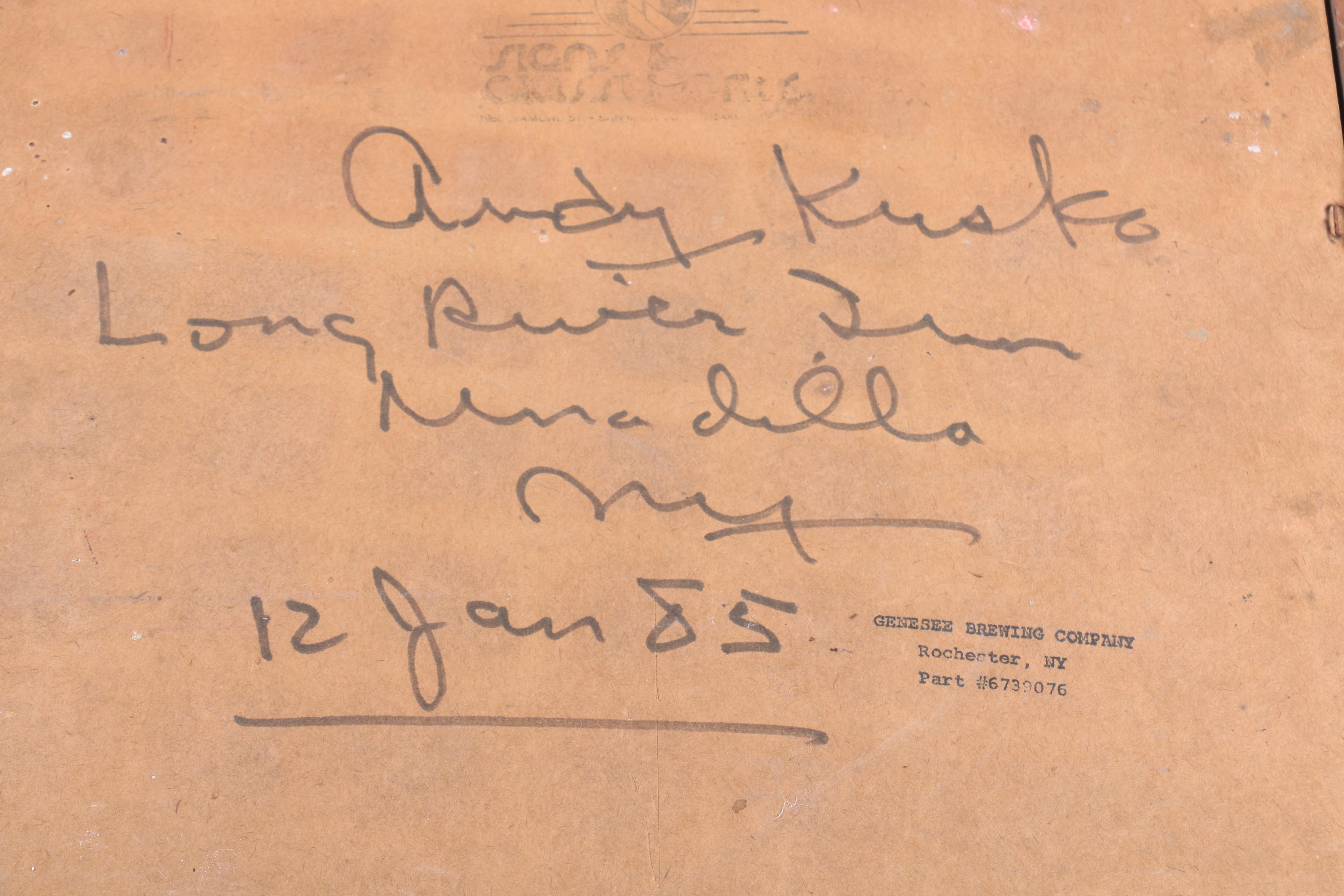 Vintage Genesee Light Beer Sign