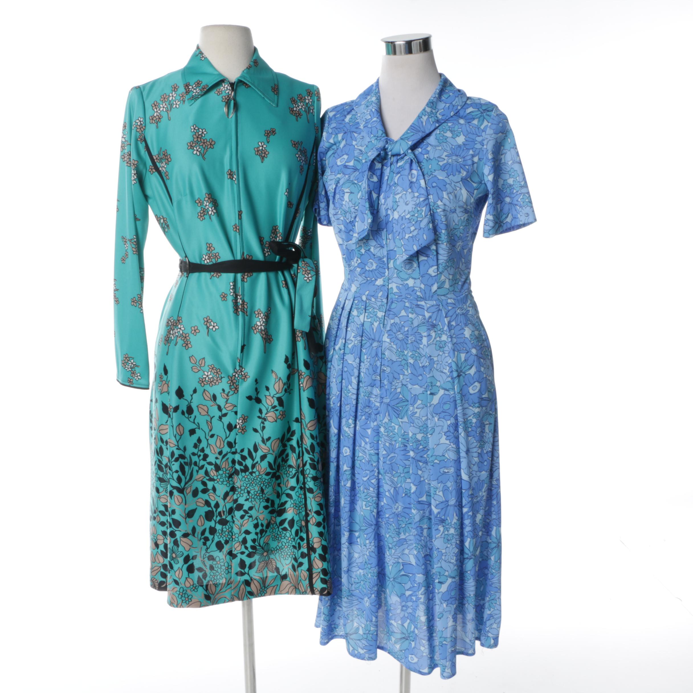 Vintage Floral Summer Dresses Including Shelton Stroller and Lorac Original