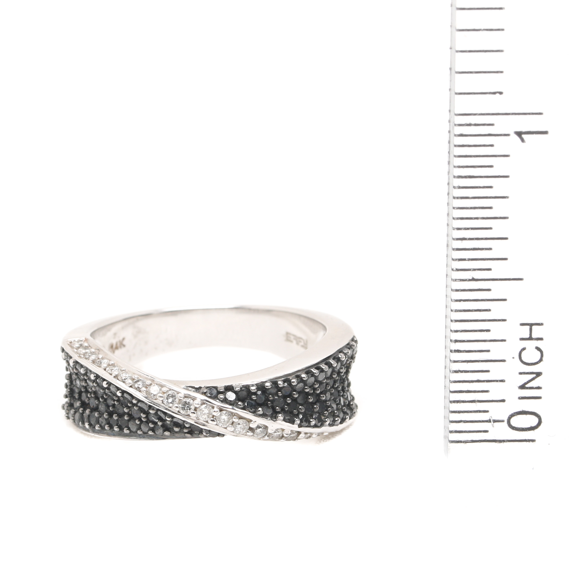 EFFY 14K White Gold Diamond Ring