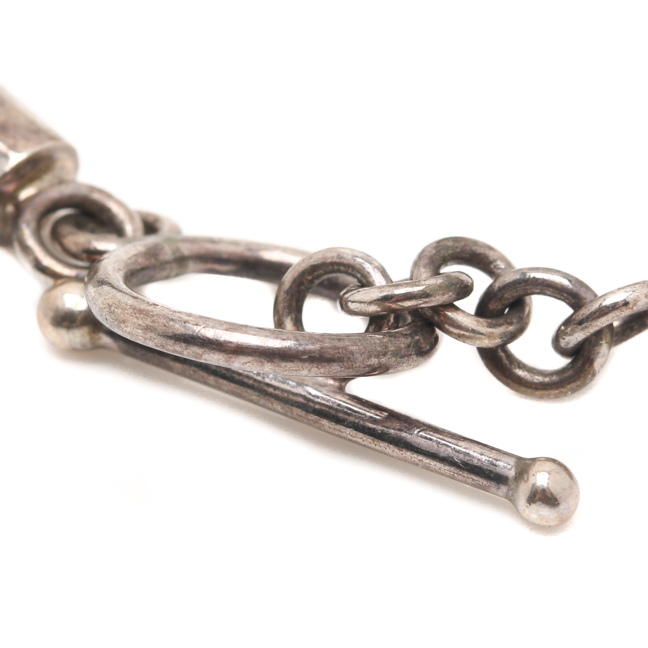 Sterling Silver Blue Cubic Zirconia Bracelet With 18K Yellow Gold Accents