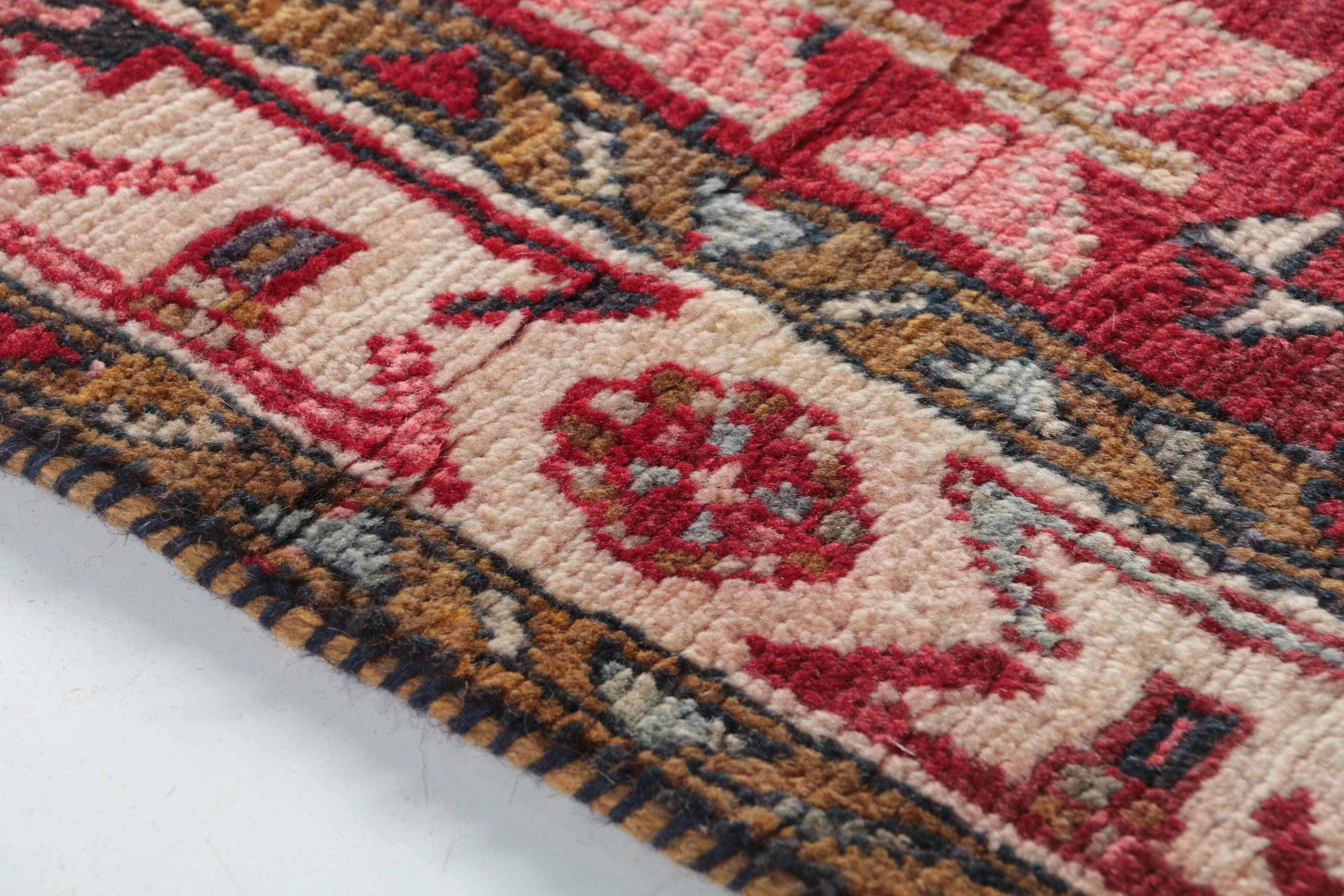Hand-Knotted Persian Karaja Carpet Runner