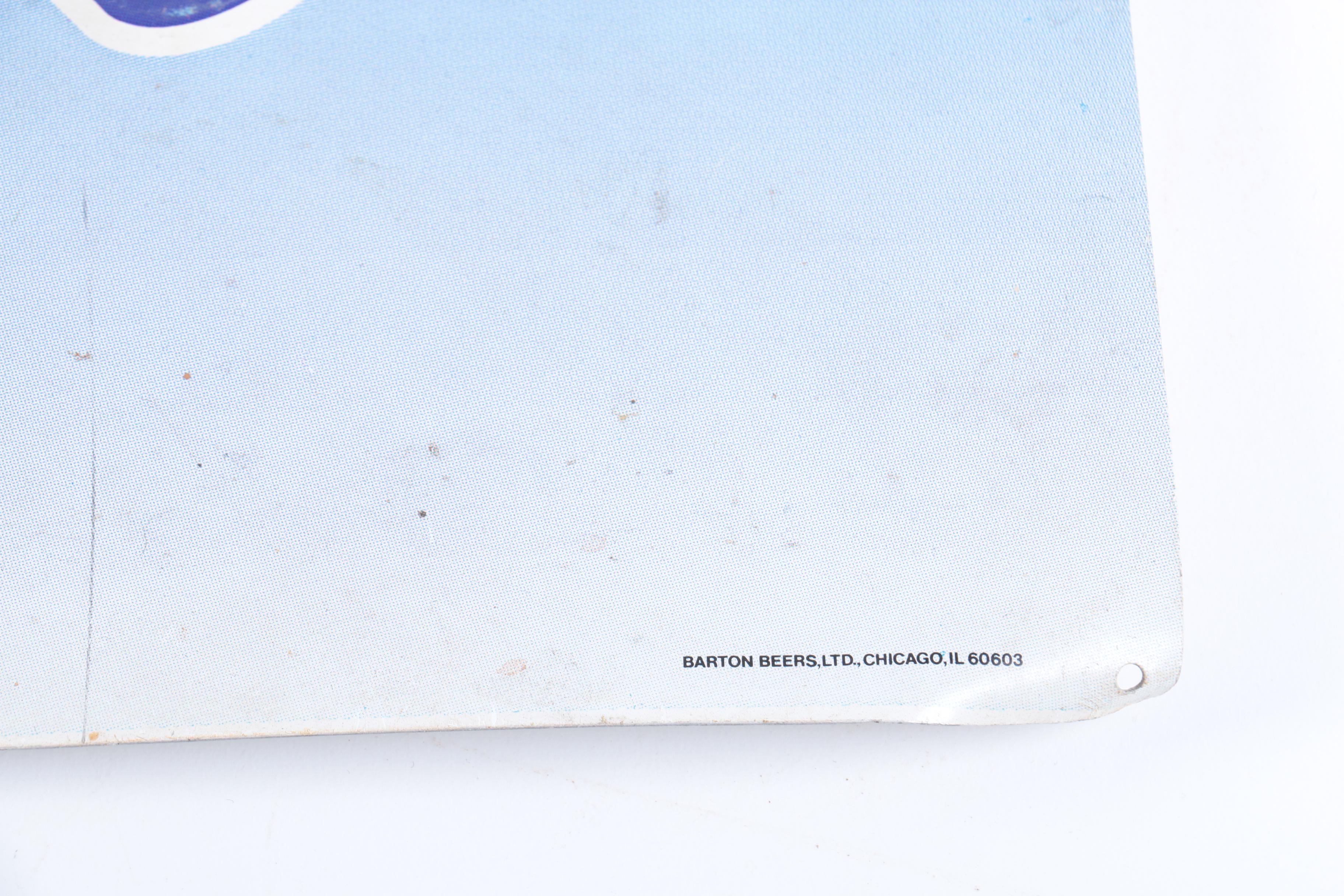 Breweriana Metal Signs