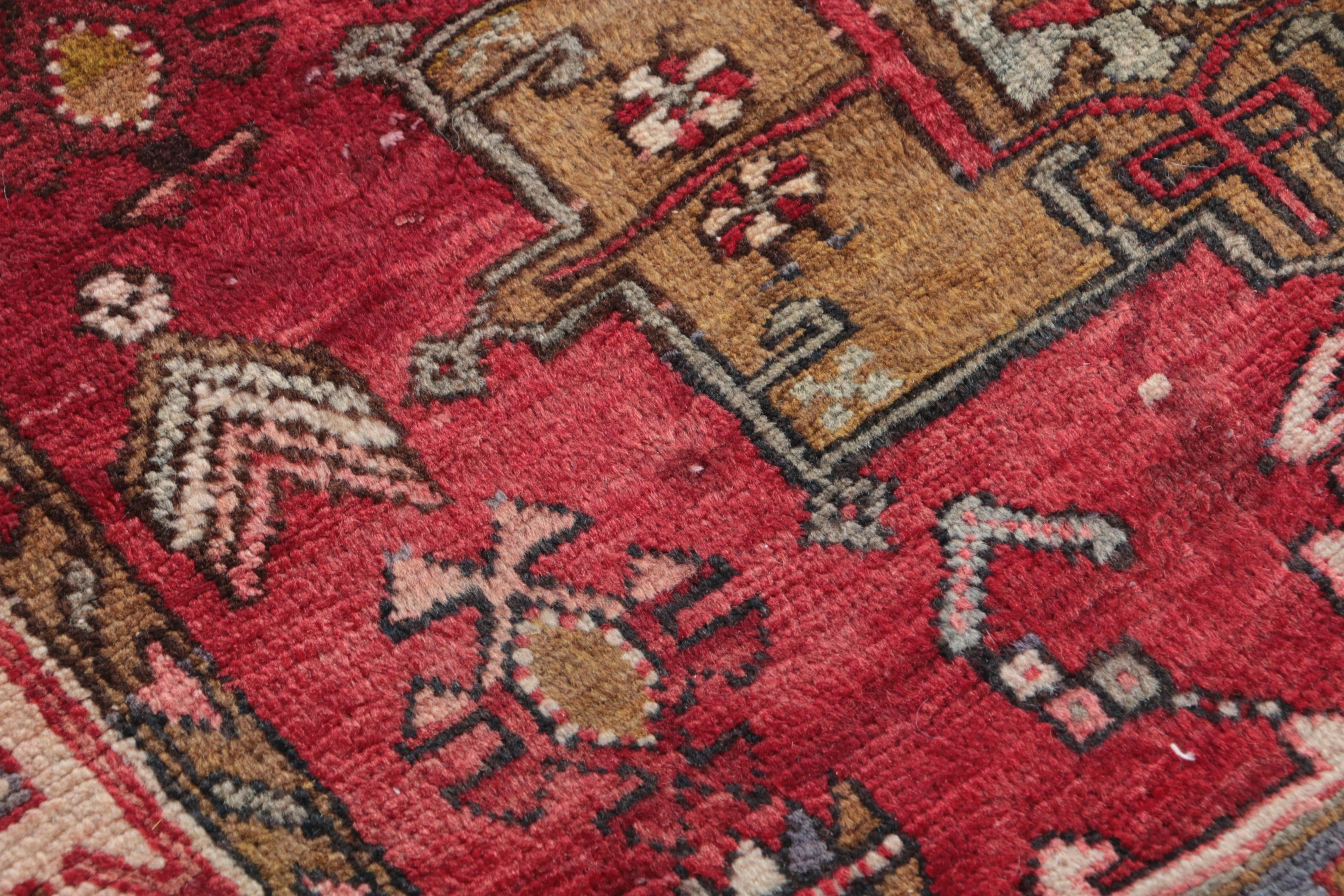 Hand-Knotted Persian Karaja Carpet Runner