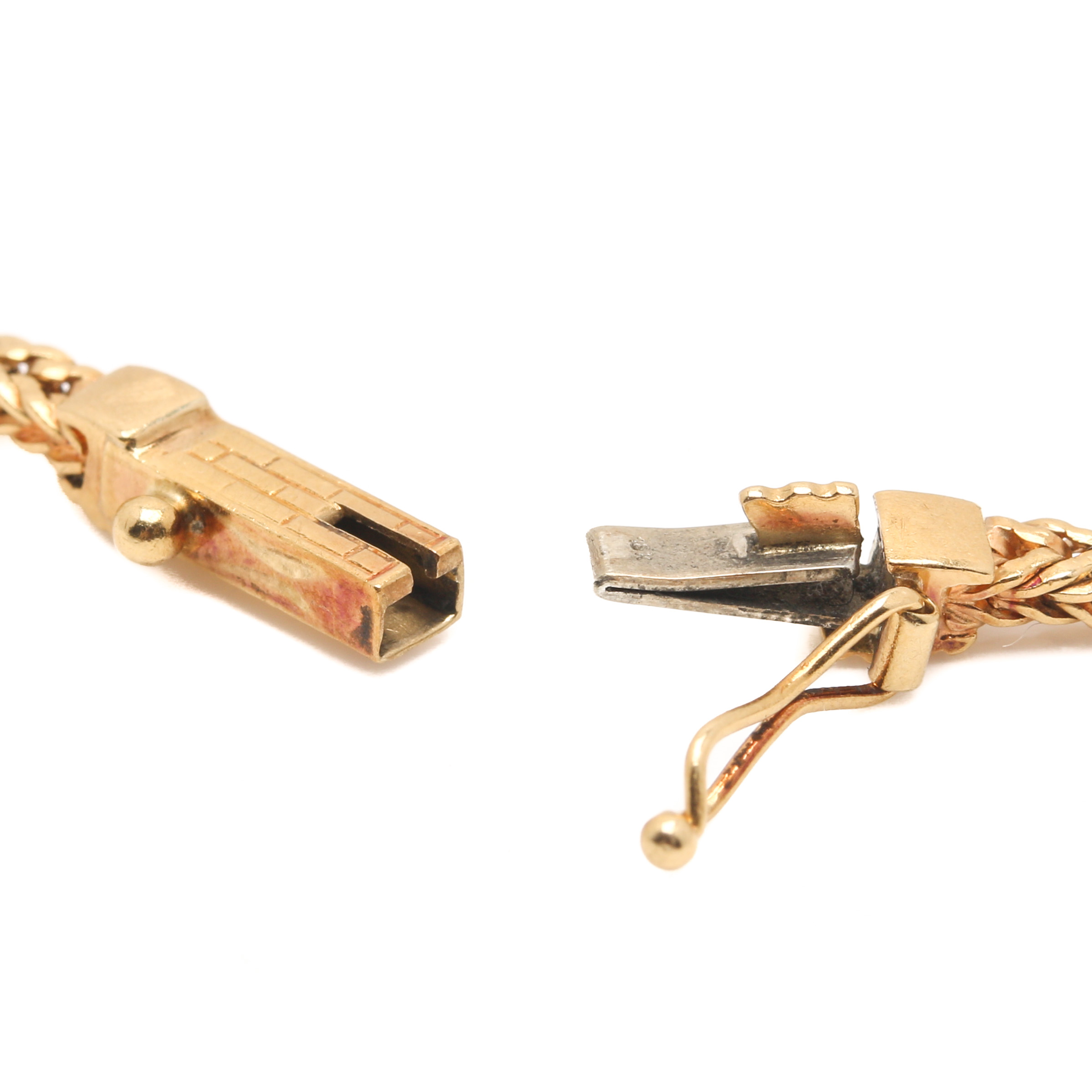 18K Yellow Gold 0.93 CTW Diamond Bracelet