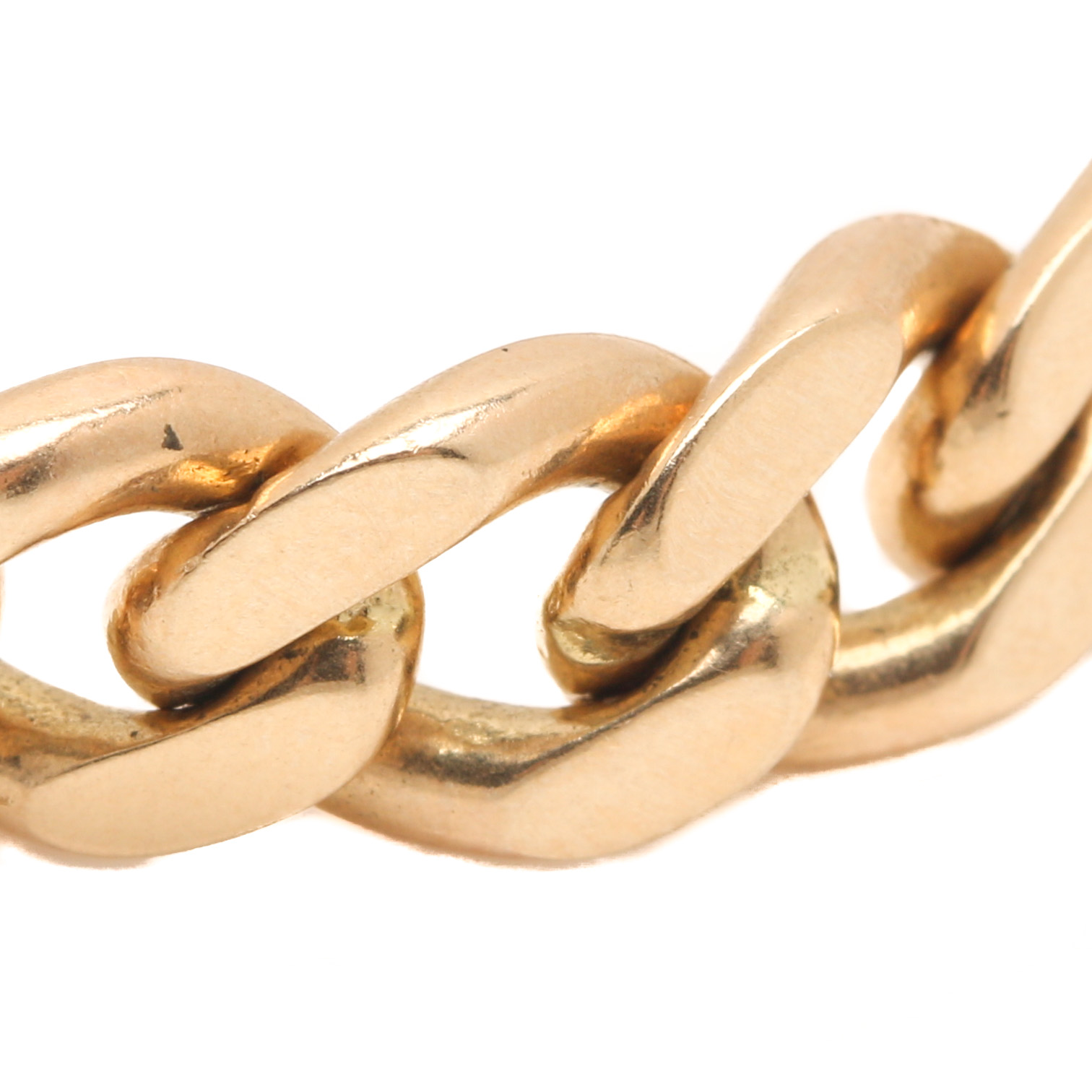 14K Yellow Gold Chain Bracelet