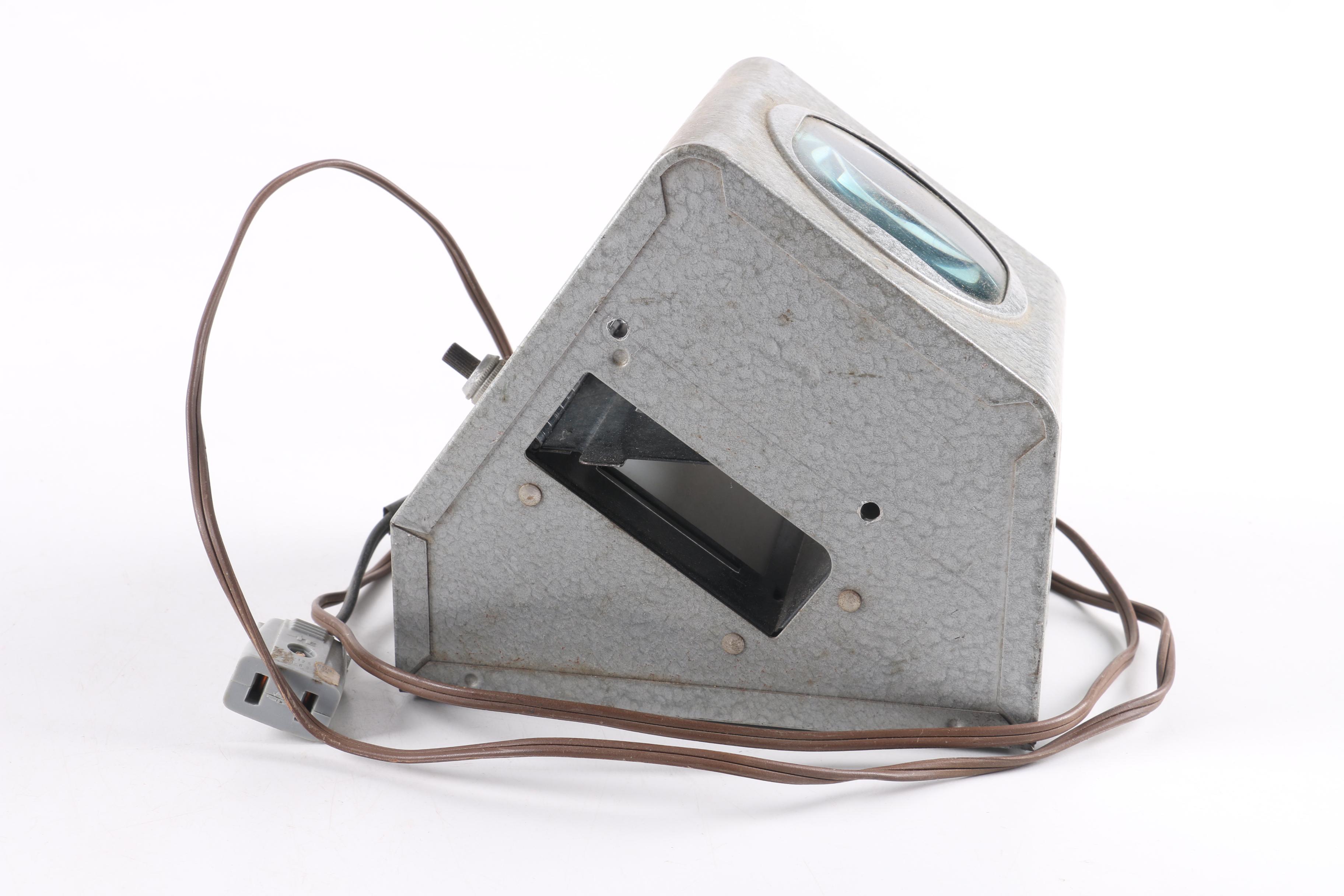 Vintage Kodak Camera with Fafix Projector and Slide Viewers