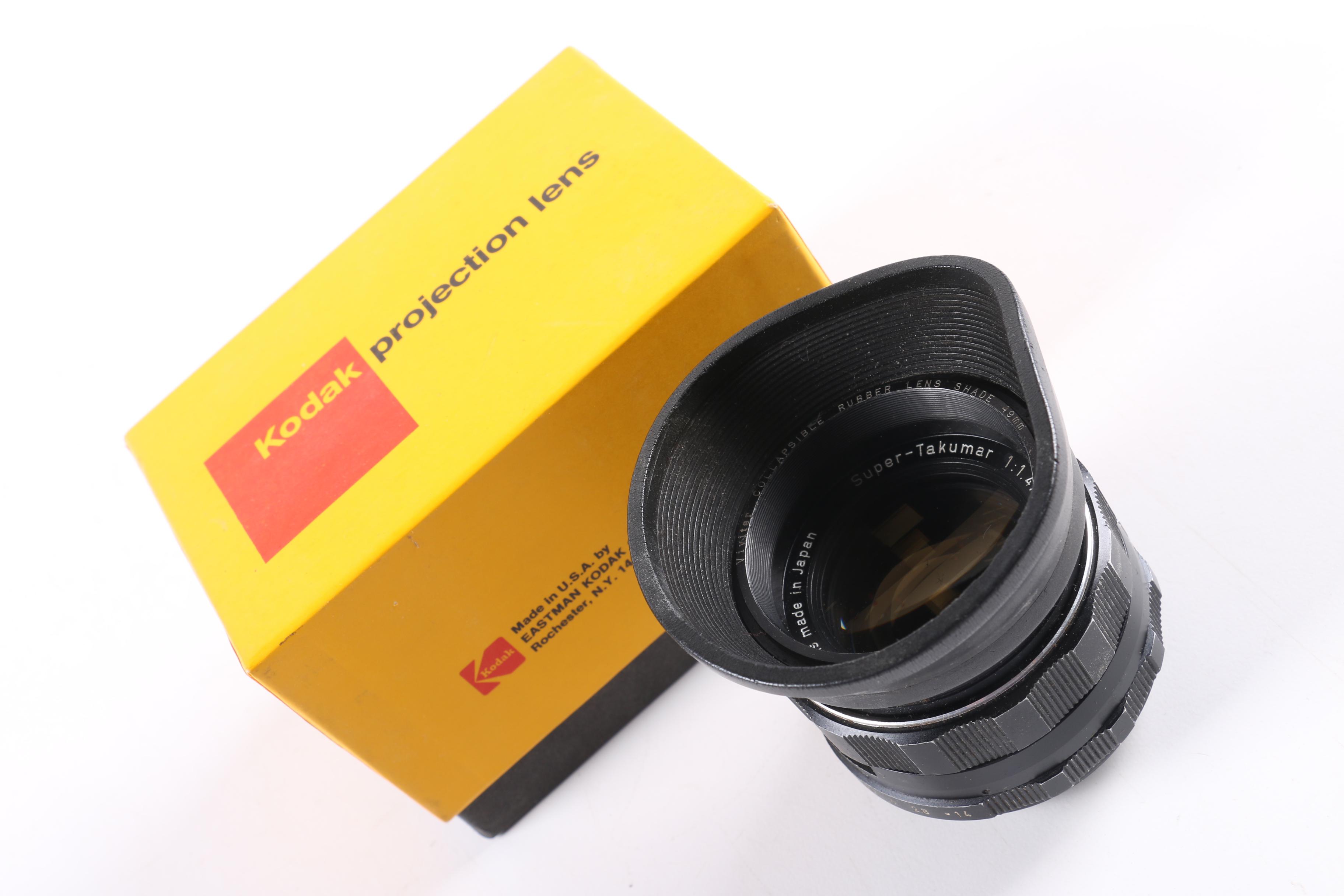 Vintage Kodak Camera with Fafix Projector and Slide Viewers