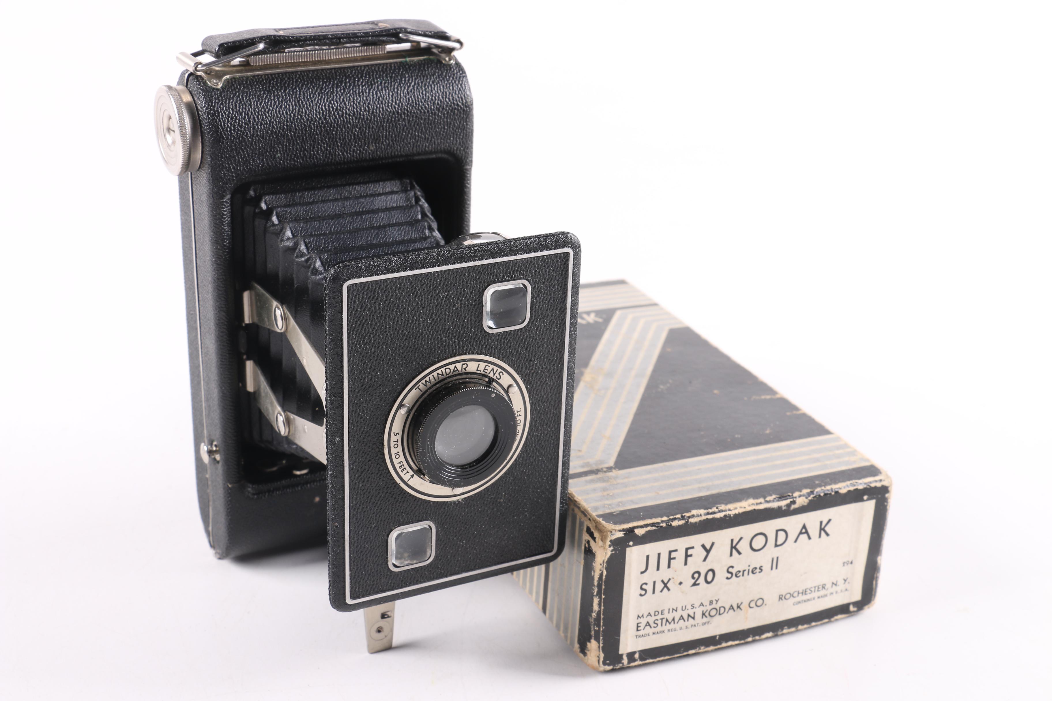 Vintage Kodak Camera with Fafix Projector and Slide Viewers