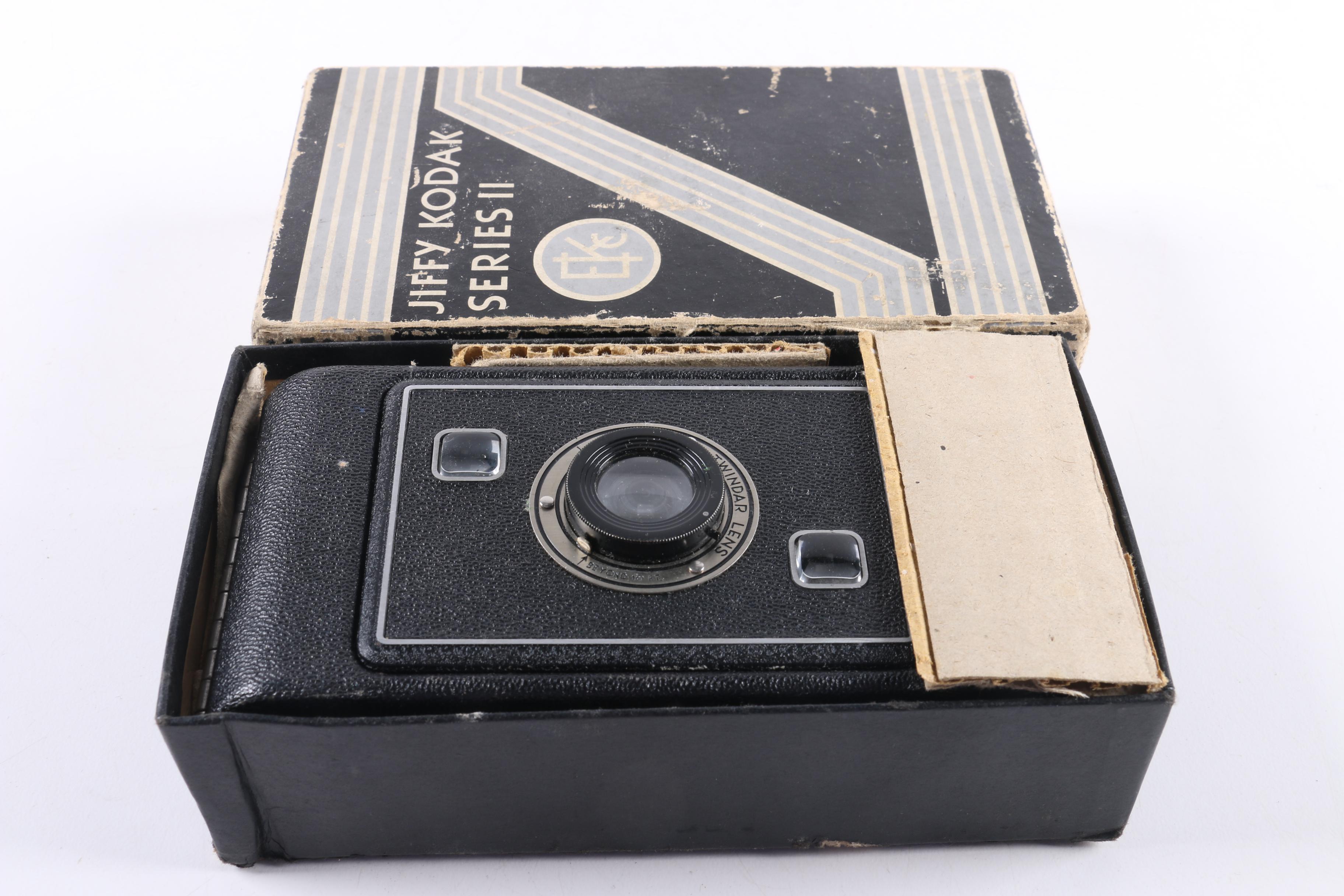 Vintage Kodak Camera with Fafix Projector and Slide Viewers