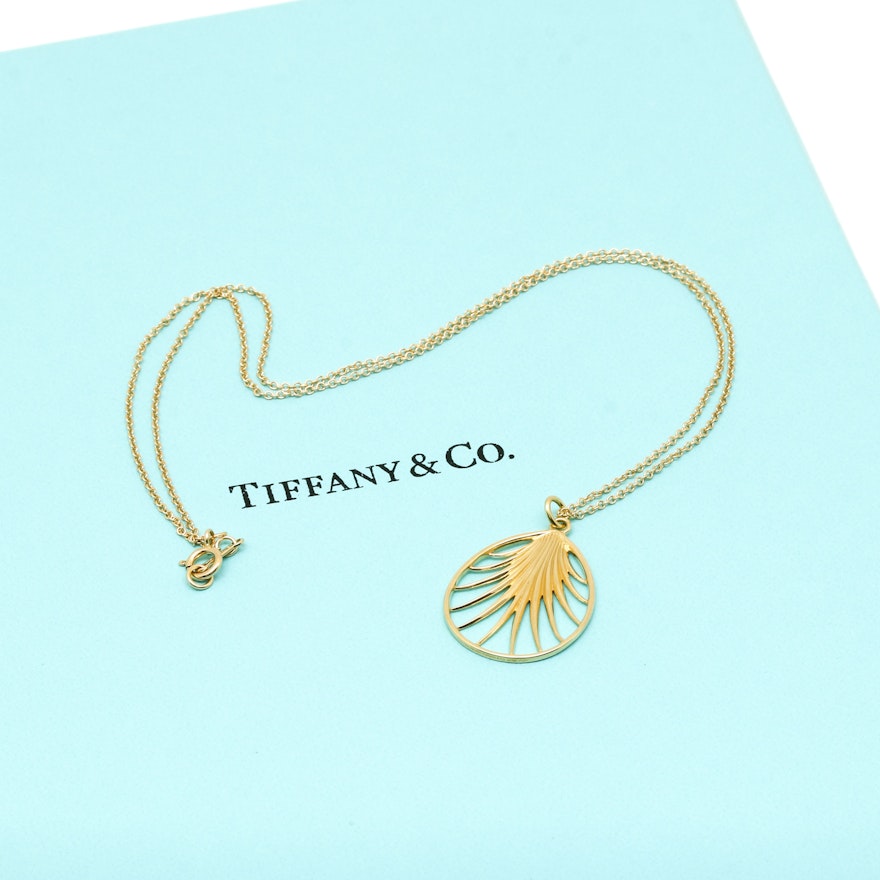 Paloma Picasso for Tiffany & Co. 18K Yellow Gold Pendant Necklace