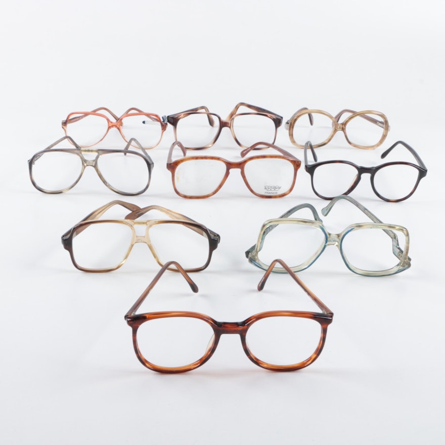 Eyeglasses Including 1970s Vintage Diane von Furstenberg