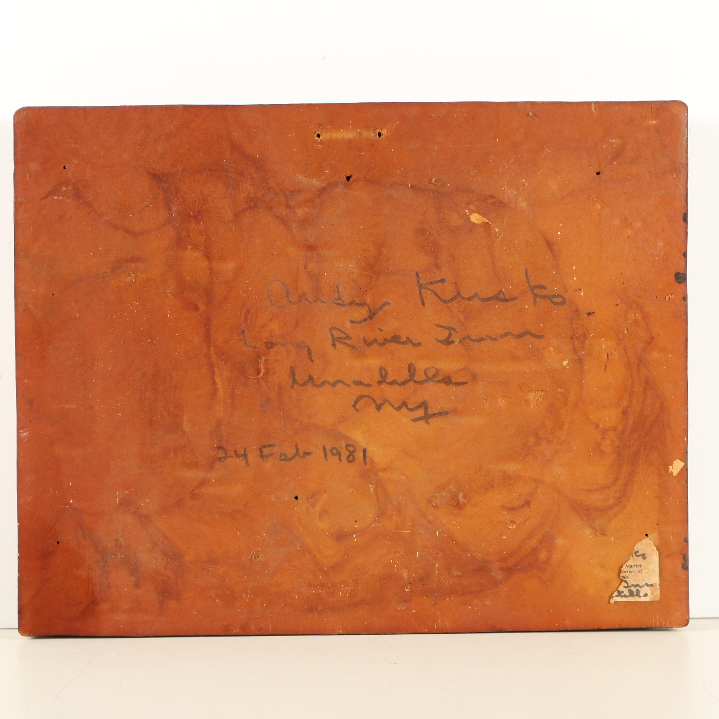 Vintage Wooden Molson Beer Sign