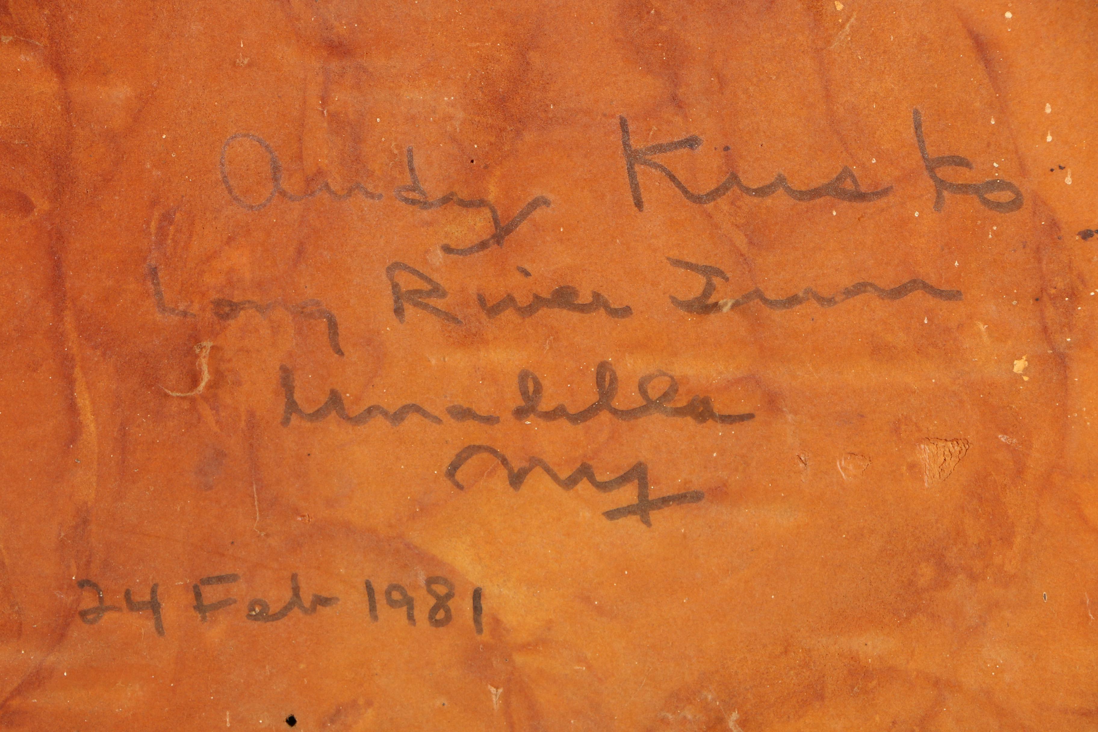 Vintage Wooden Molson Beer Sign