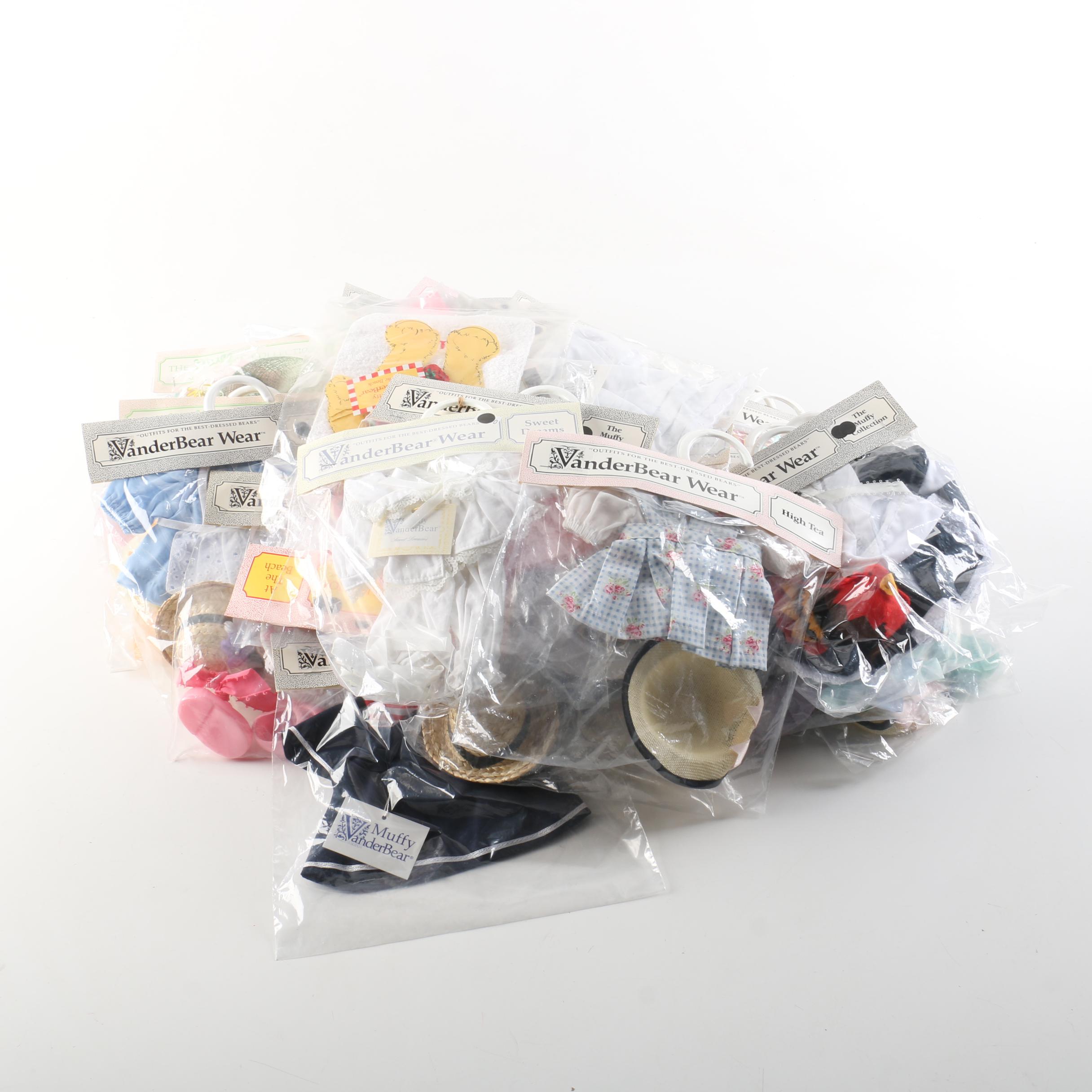 North American Bear Co. "VanderBear Wear" Outfits and Accessories