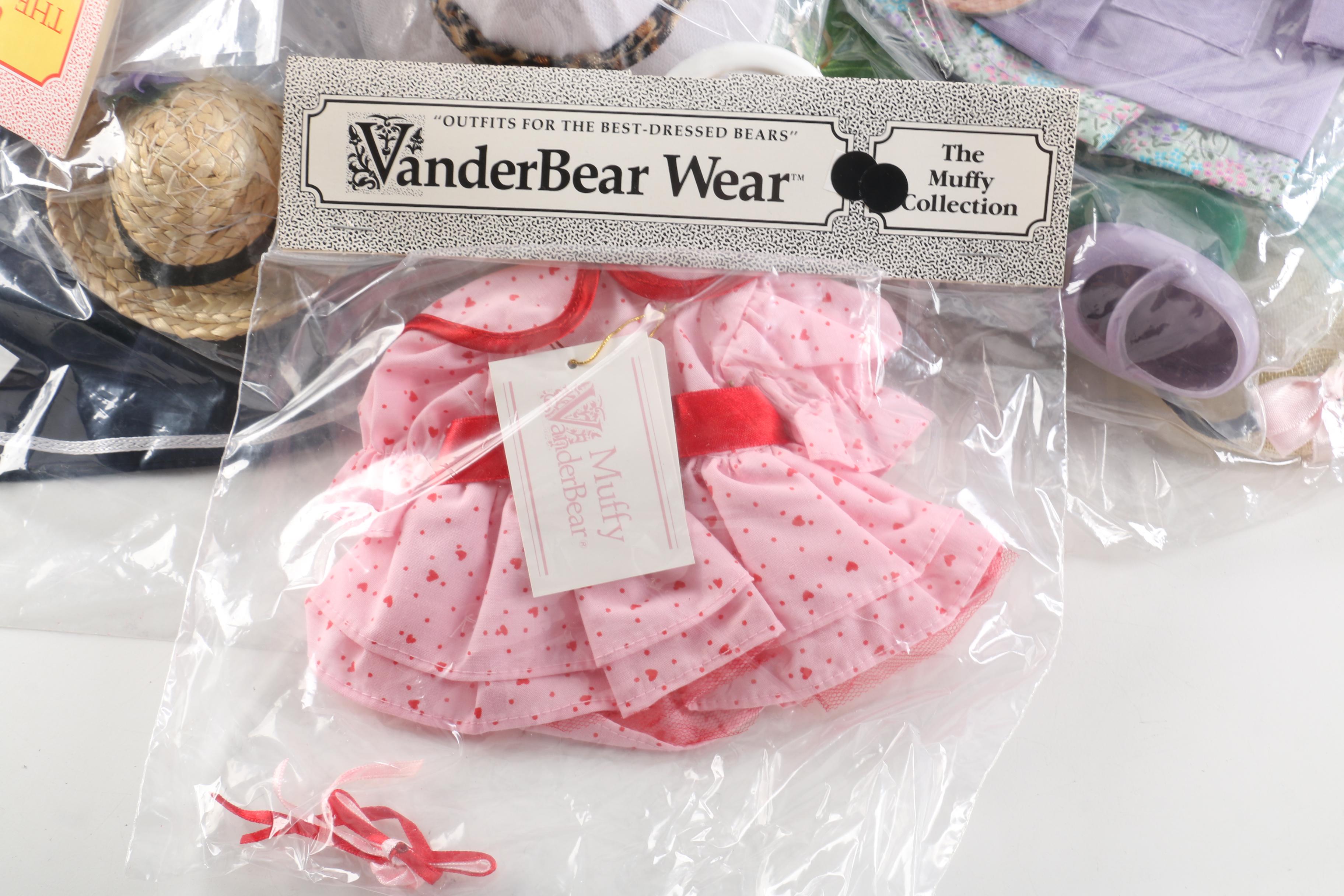 North American Bear Co. "VanderBear Wear" Outfits and Accessories