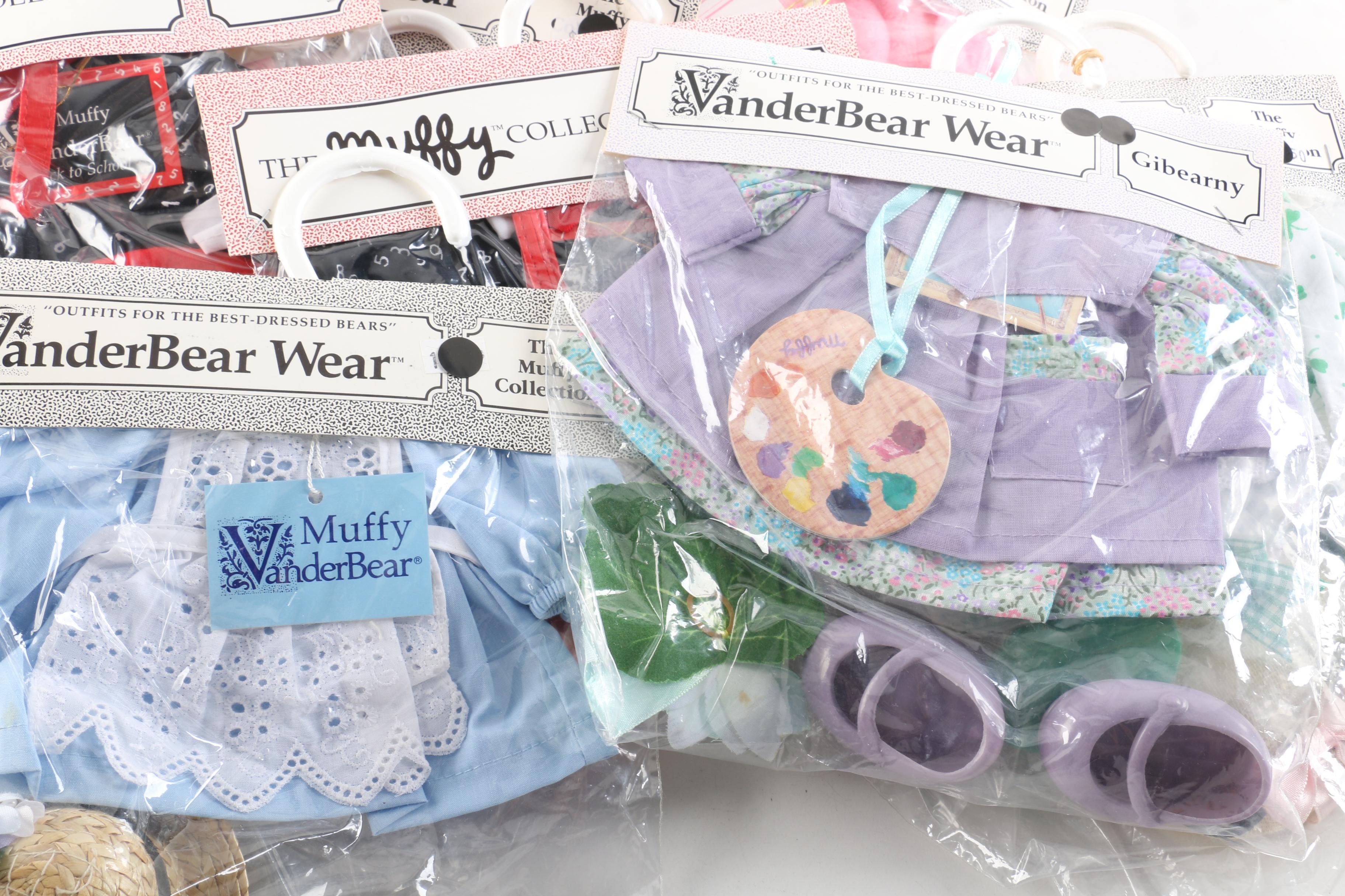 North American Bear Co. "VanderBear Wear" Outfits and Accessories