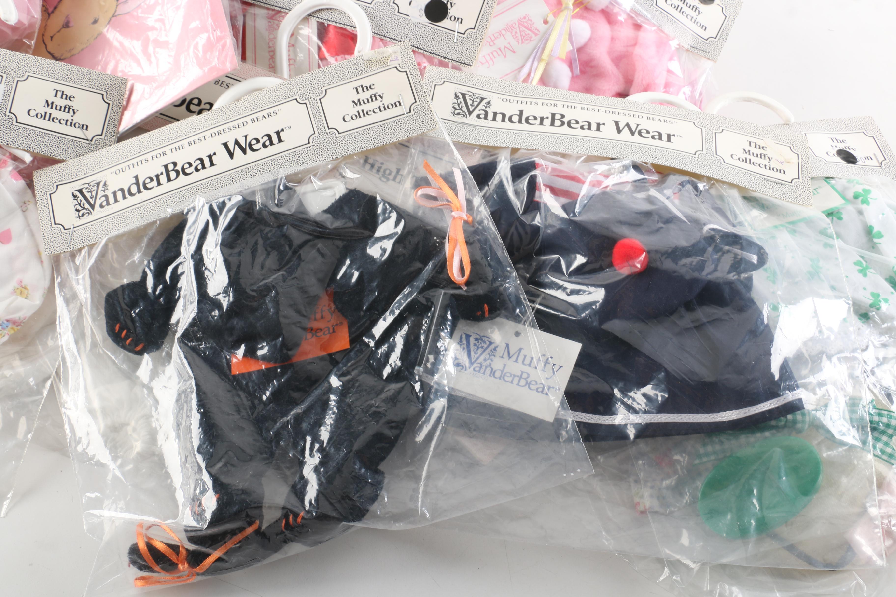 North American Bear Co. "VanderBear Wear" Outfits and Accessories