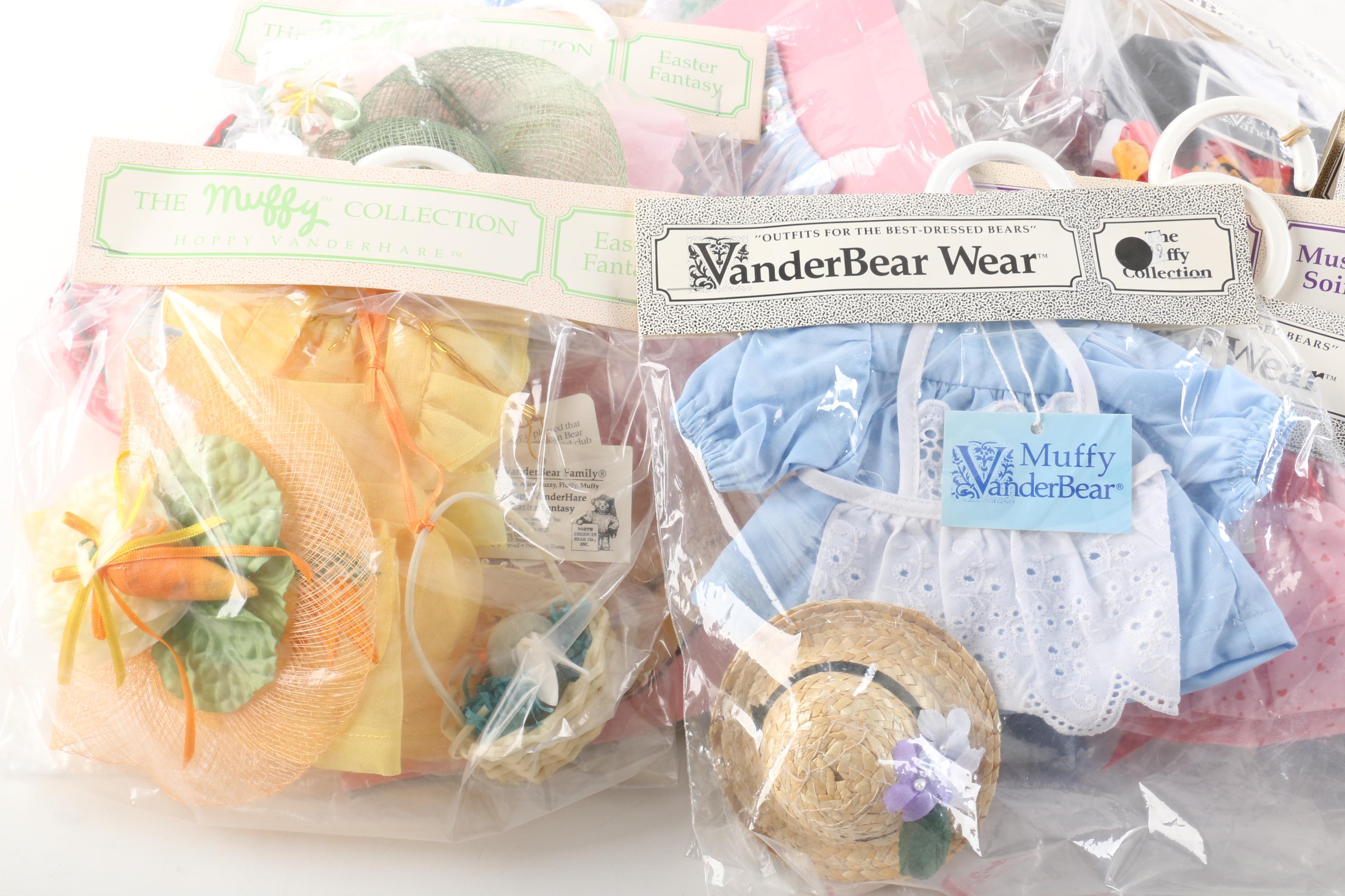 North American Bear Co. "VanderBear Wear" Outfits and Accessories